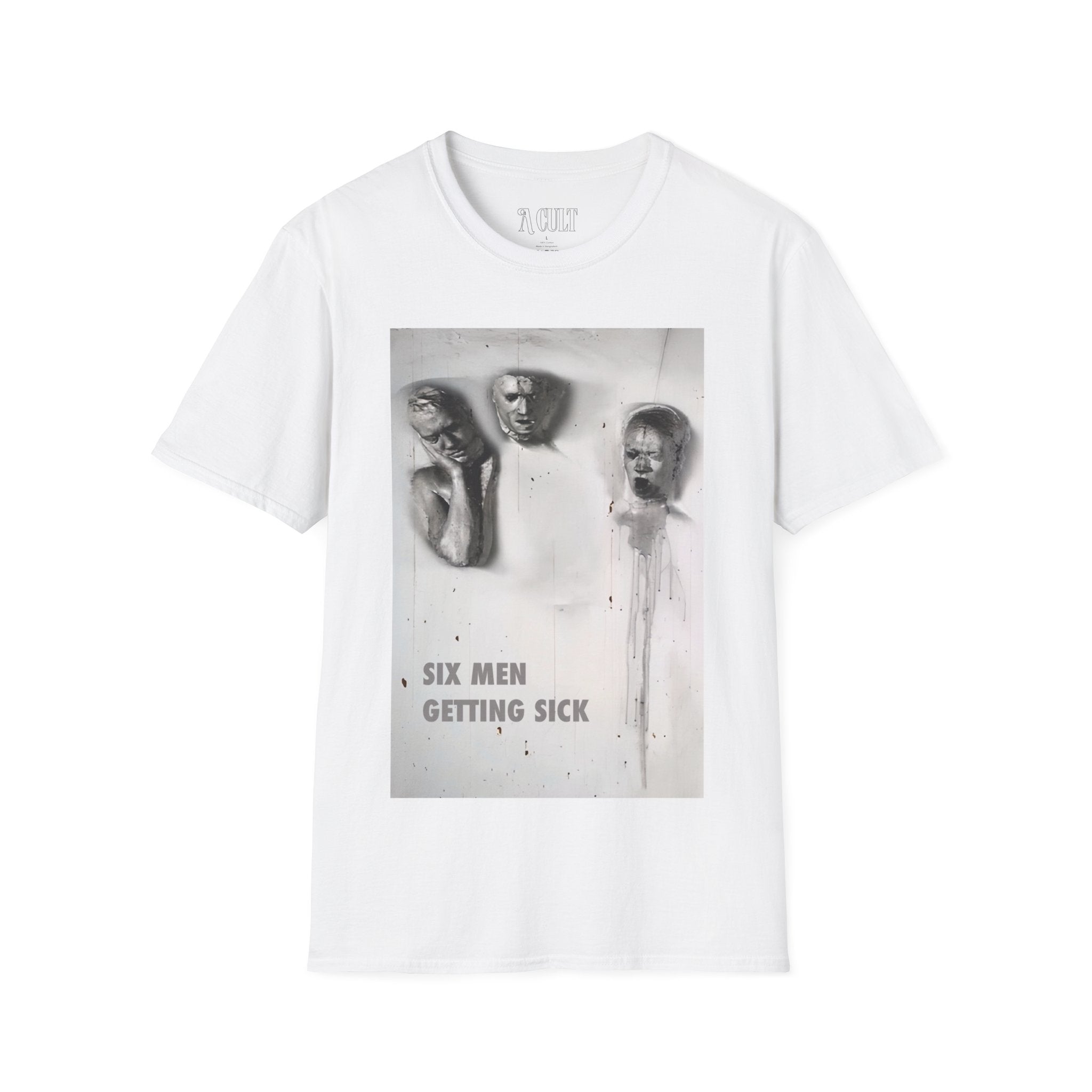 David Lynch - Six Men Getting Sick - Unisex Soft-Style T-Shirt