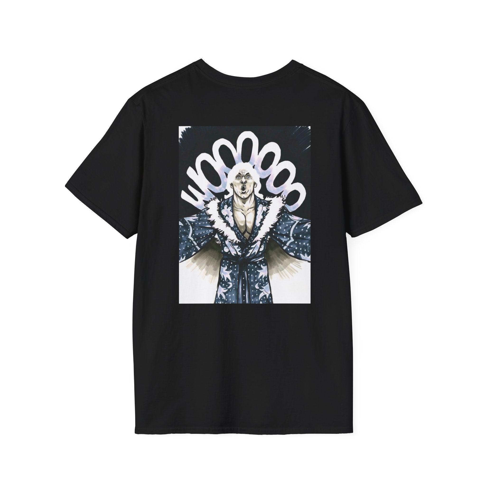 Ric Flair - Woooooo! Black - Unisex Soft-Style T-Shirt