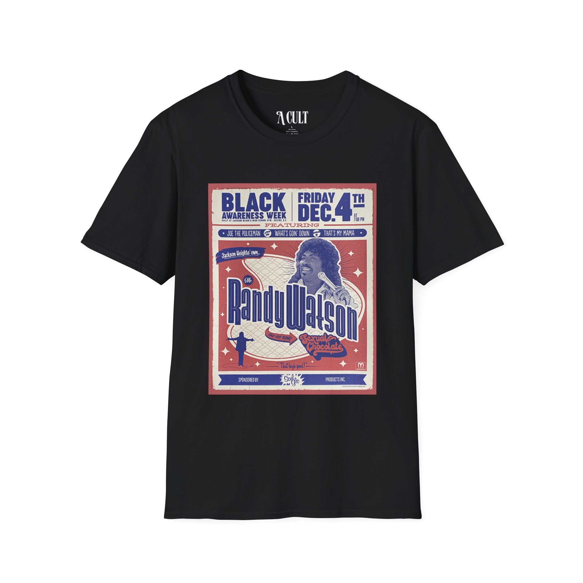 Coming To America - Randy Watson Concert - Unisex Soft-Style T-Shirt
