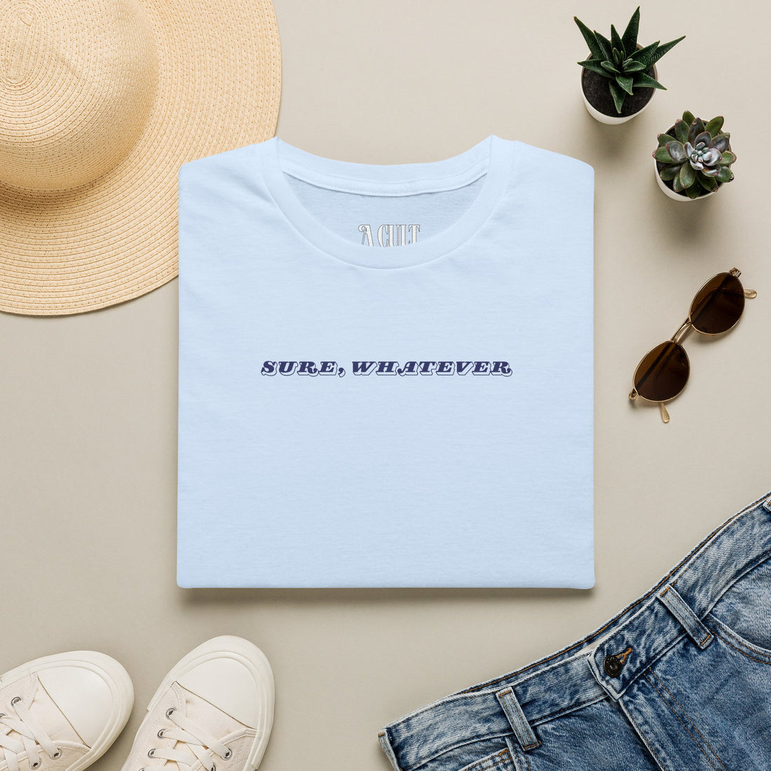 World Cup - USA - Sure, Whatever - Unisex Soft-Style T-Shirt