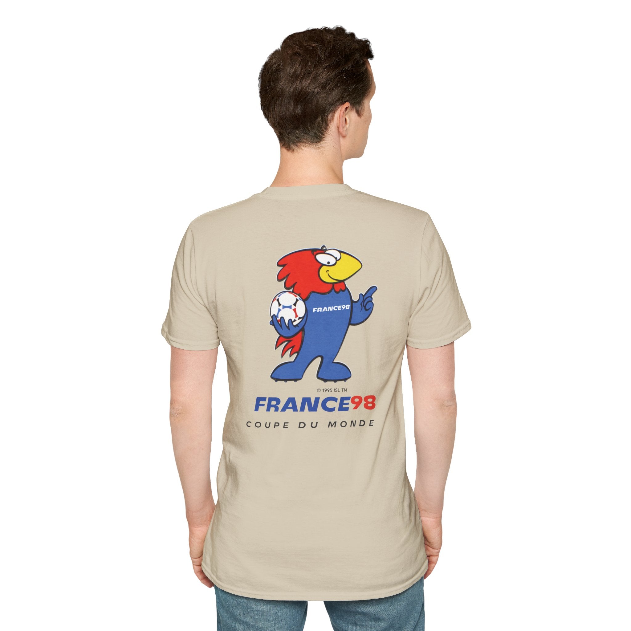 World Cup - France 1998 - Footix - Unisex Soft-Style T-Shirt