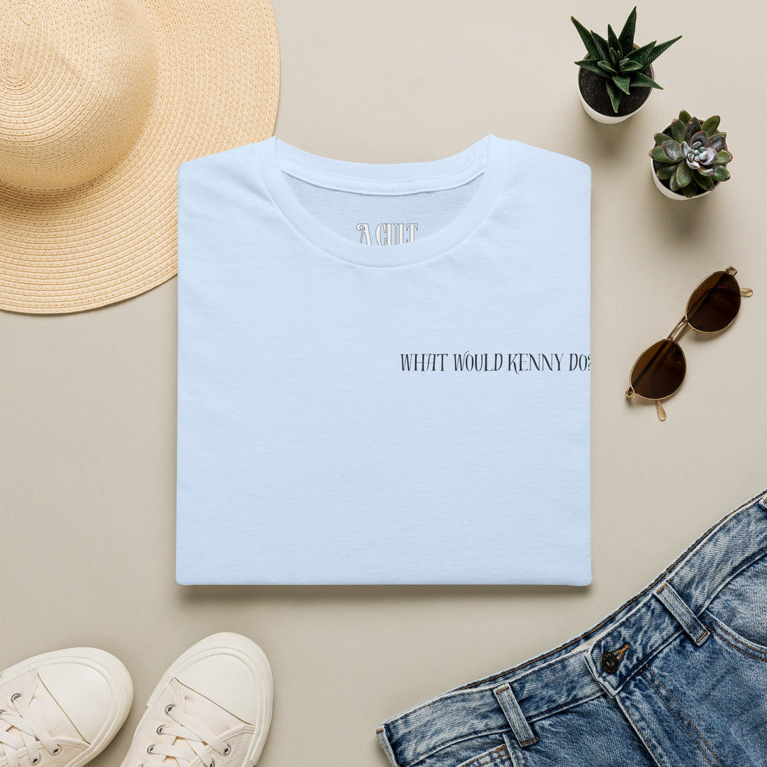 World Cup - Scotland - What Would Kenny Do? - Unisex Soft-Style T-Shirt