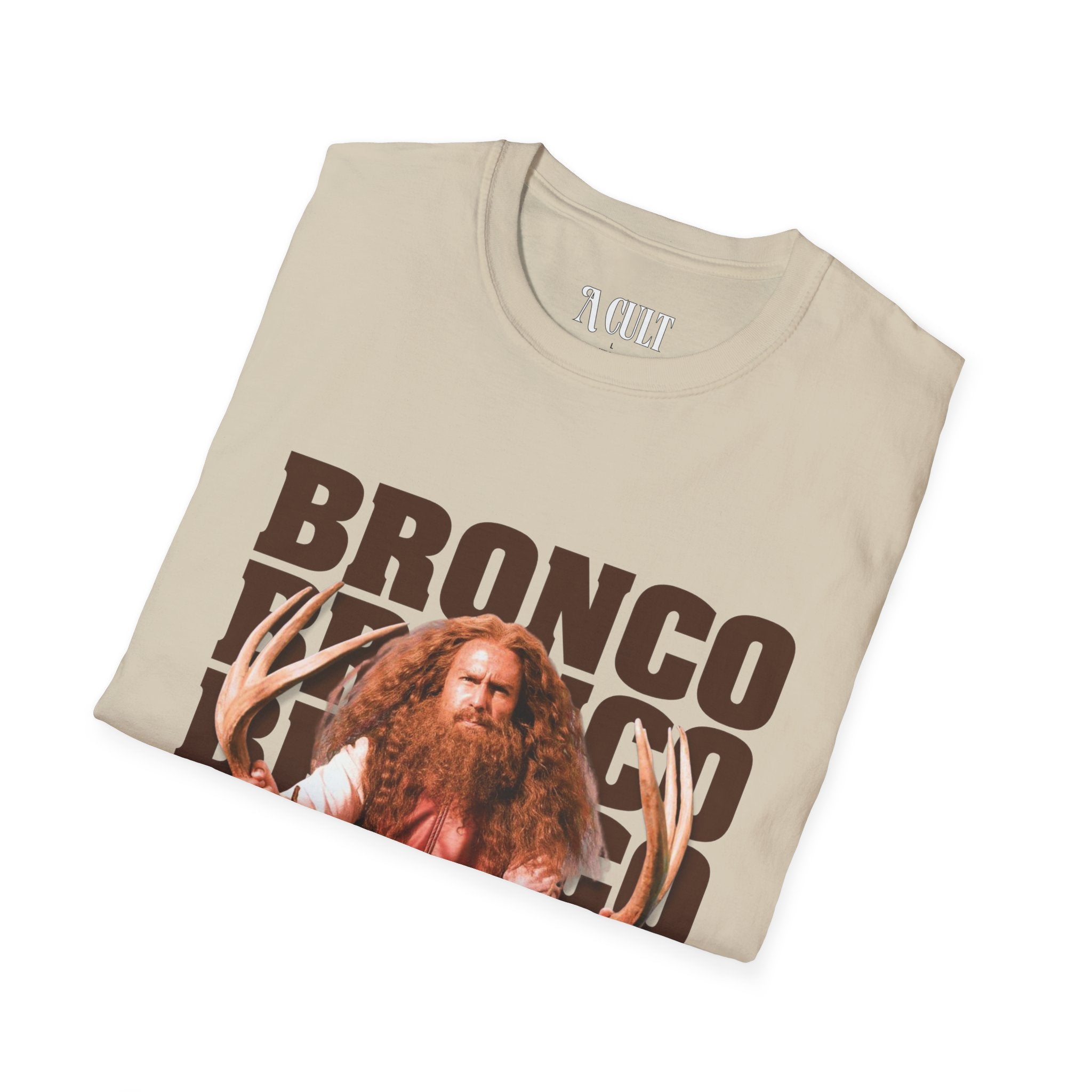 Gentlemen Broncos - Bronco and The Battle Stag - Unisex Soft-Style T-Shirt