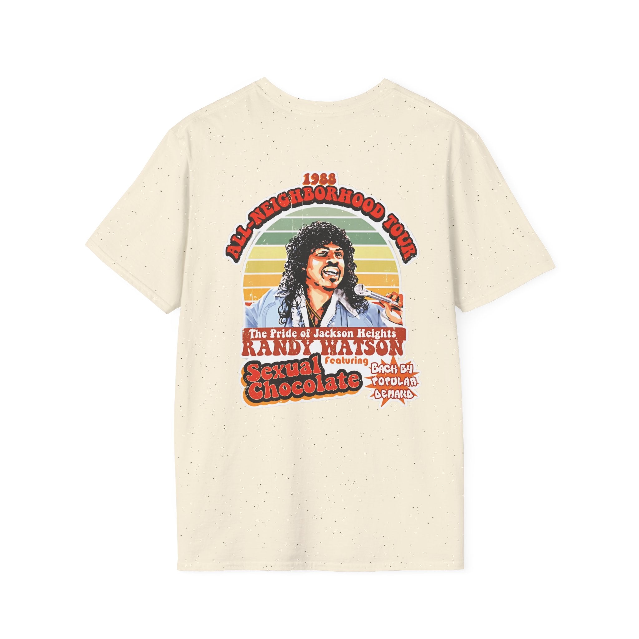 Coming To America - Randy & Chocolate - Unisex Soft-Style T-Shirt