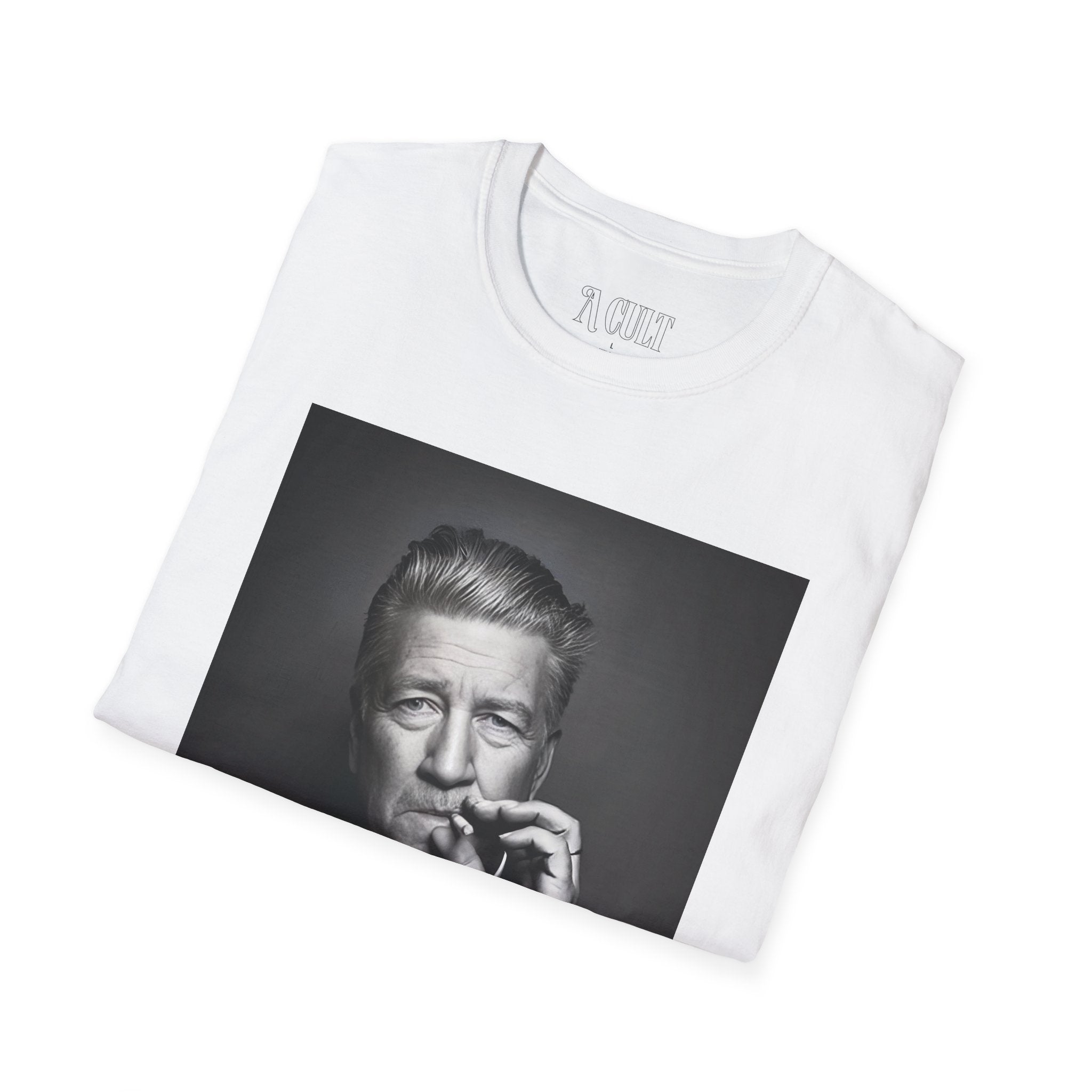 David Lynch - Portrait - Unisex Soft-Style T-Shirt