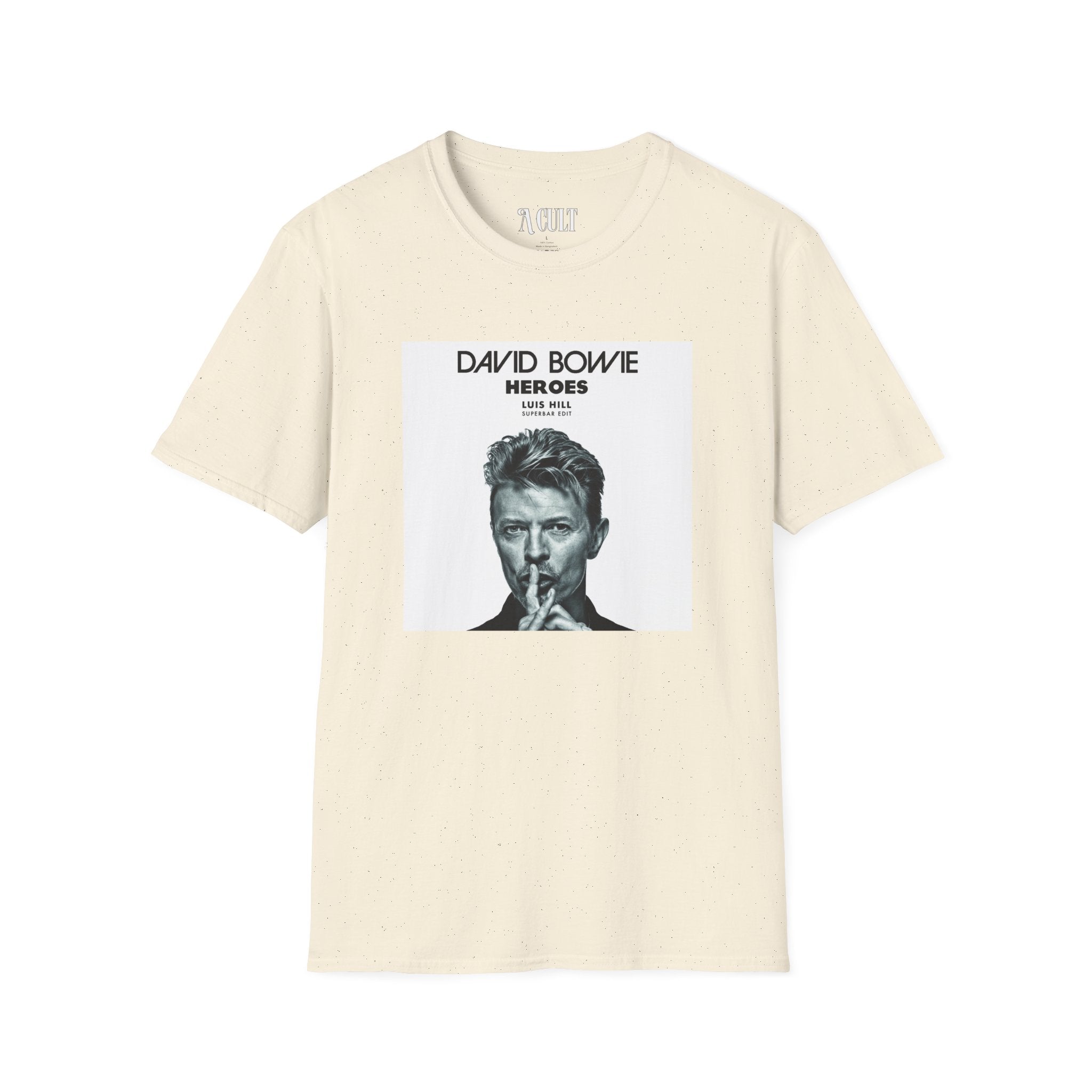 David Bowie - Heroes - Unisex Soft-Style T-Shirt