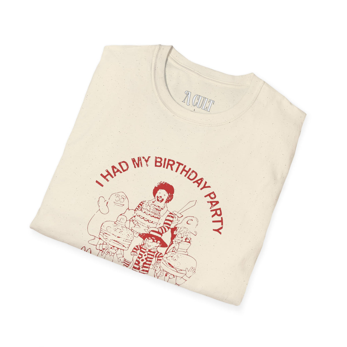 McDonald - Party - Unisex Soft-Style T-Shirt