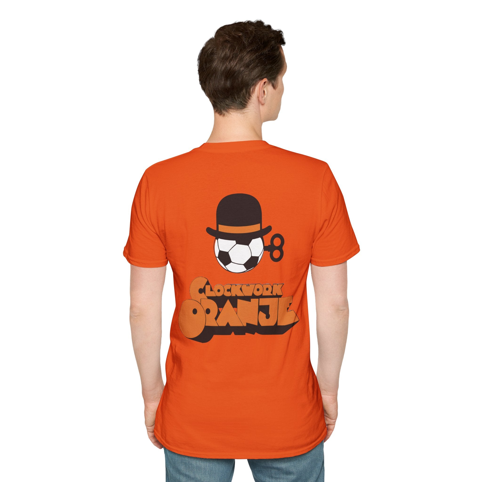 World Cup - Netherlands - Clockwork Head - Unisex Soft-Style T-Shirt