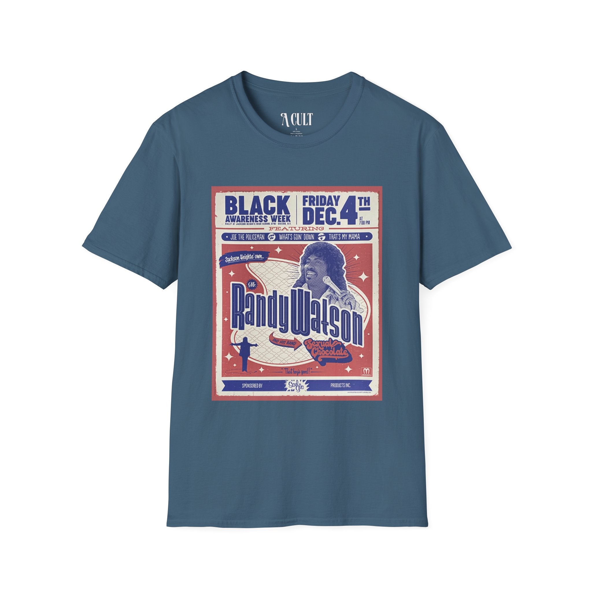 Coming To America - Randy Watson Concert - Unisex Soft-Style T-Shirt