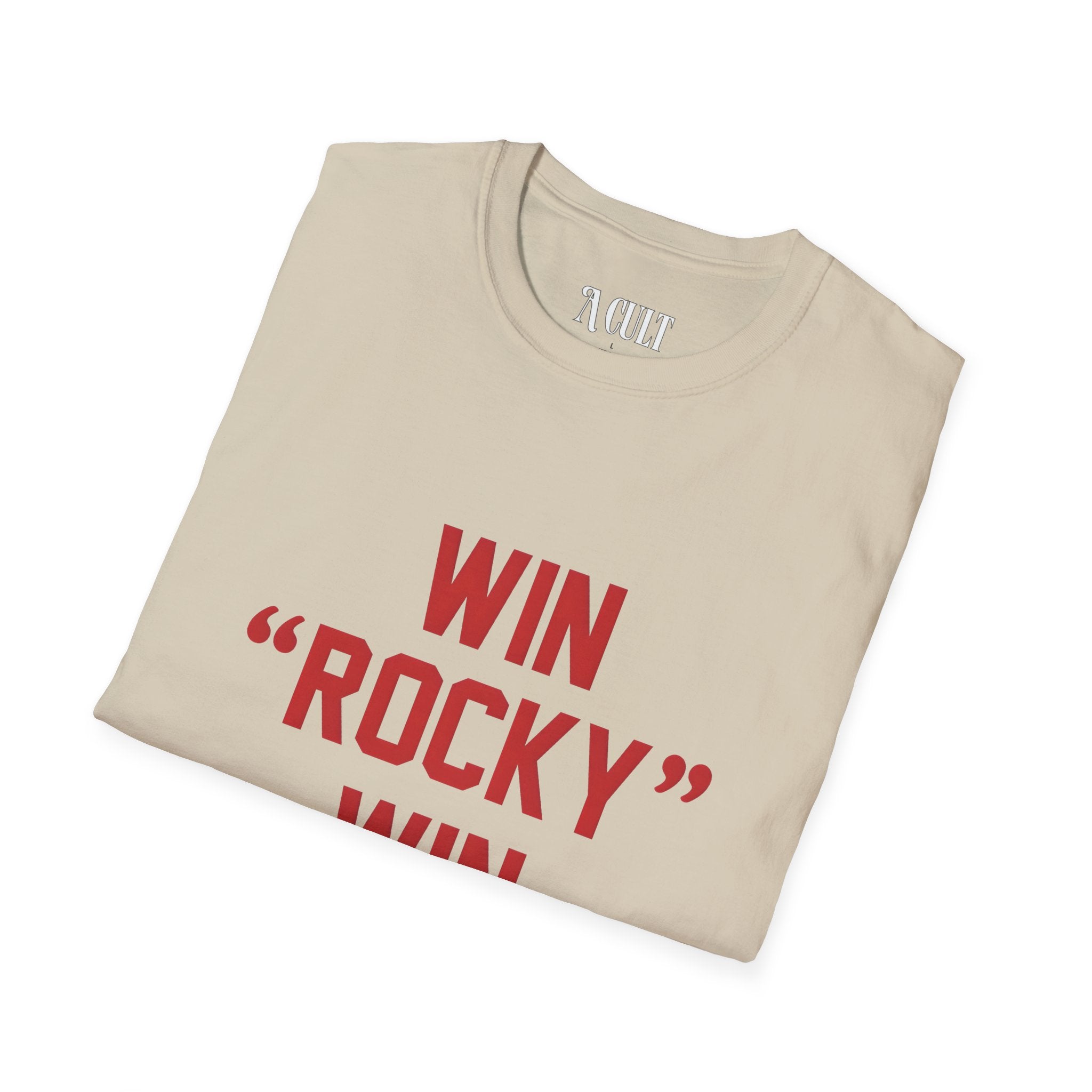 Rocky - Win Rocky Win - Unisex Soft-Style T-Shirt