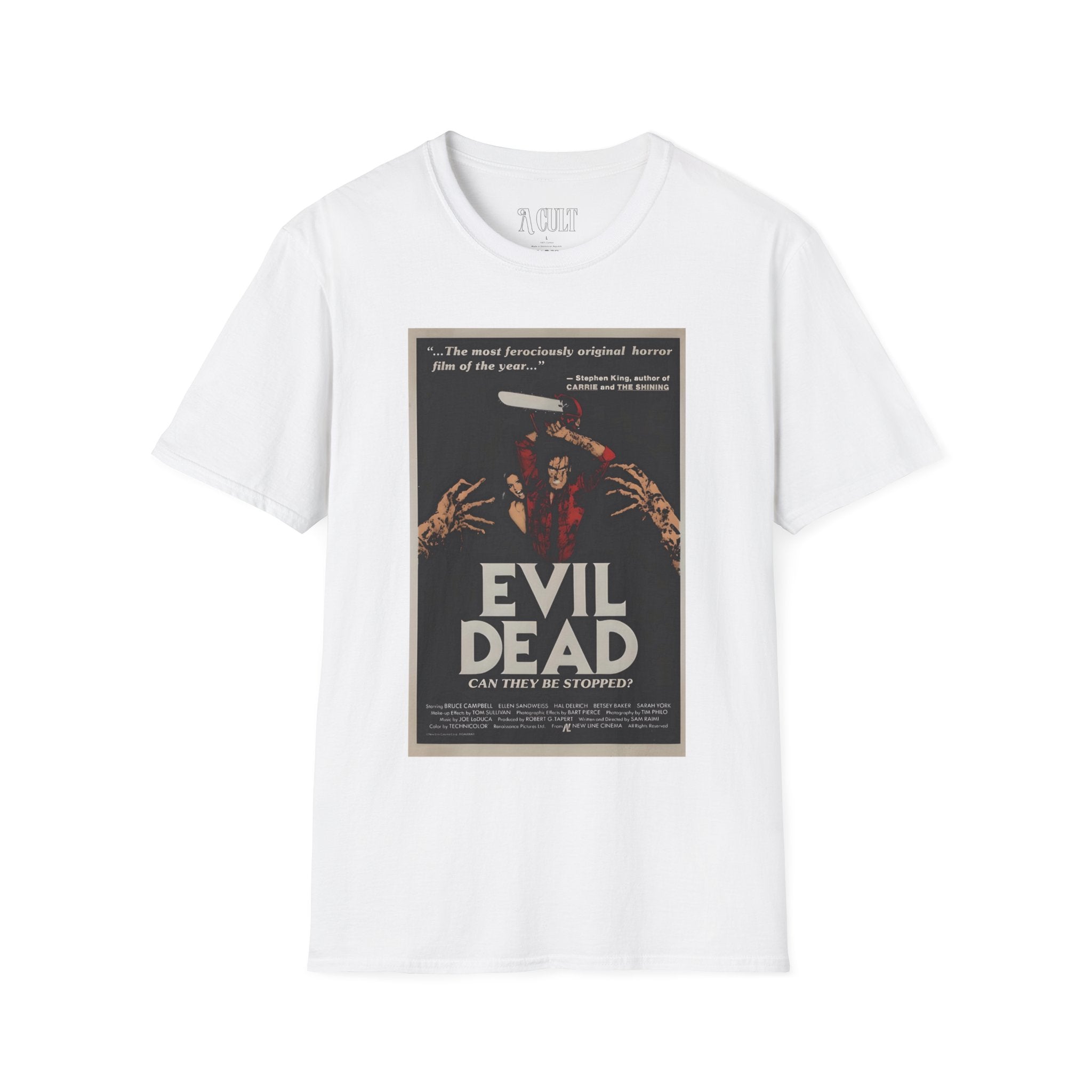 The Evil Dead - Chainsaw Ash - Unisex Soft-Style T-Shirt