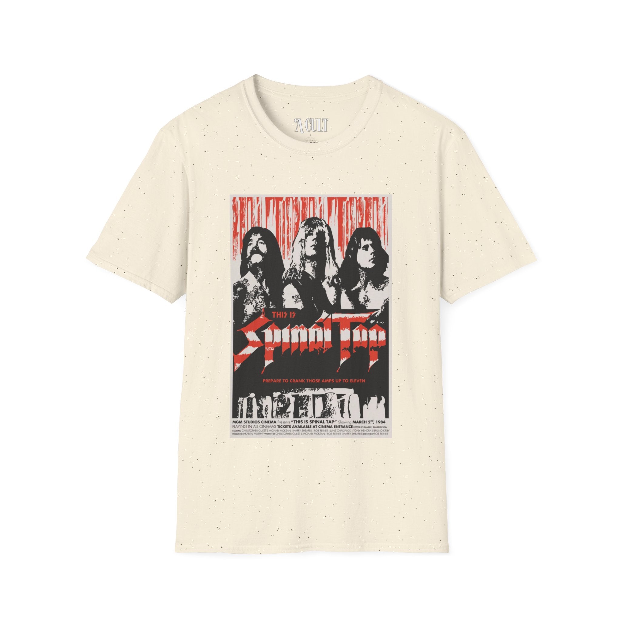 Spinal Tap - Amps Up - Unisex Soft-Style T-Shirt