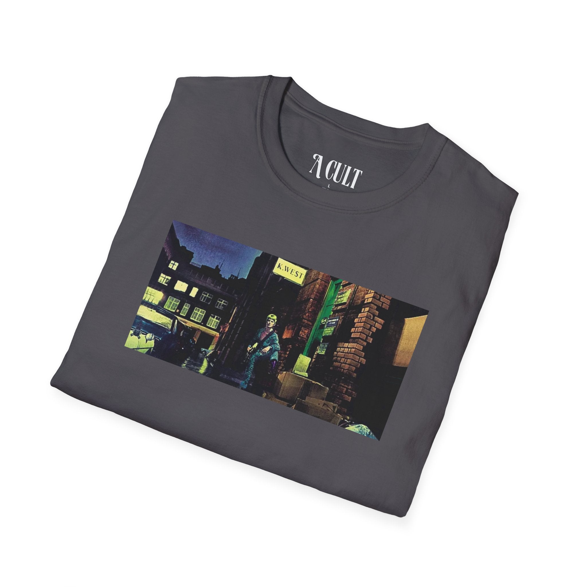 David Bowie - K.West - Unisex Soft-Style T-Shirt