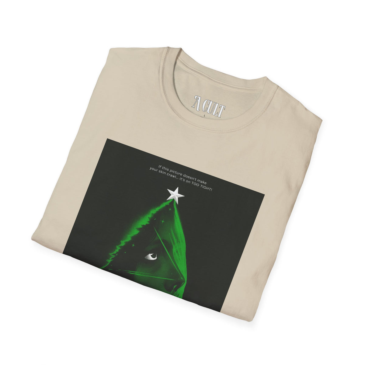 Black Christmas - Tree - Unisex Soft-Style T-Shirt