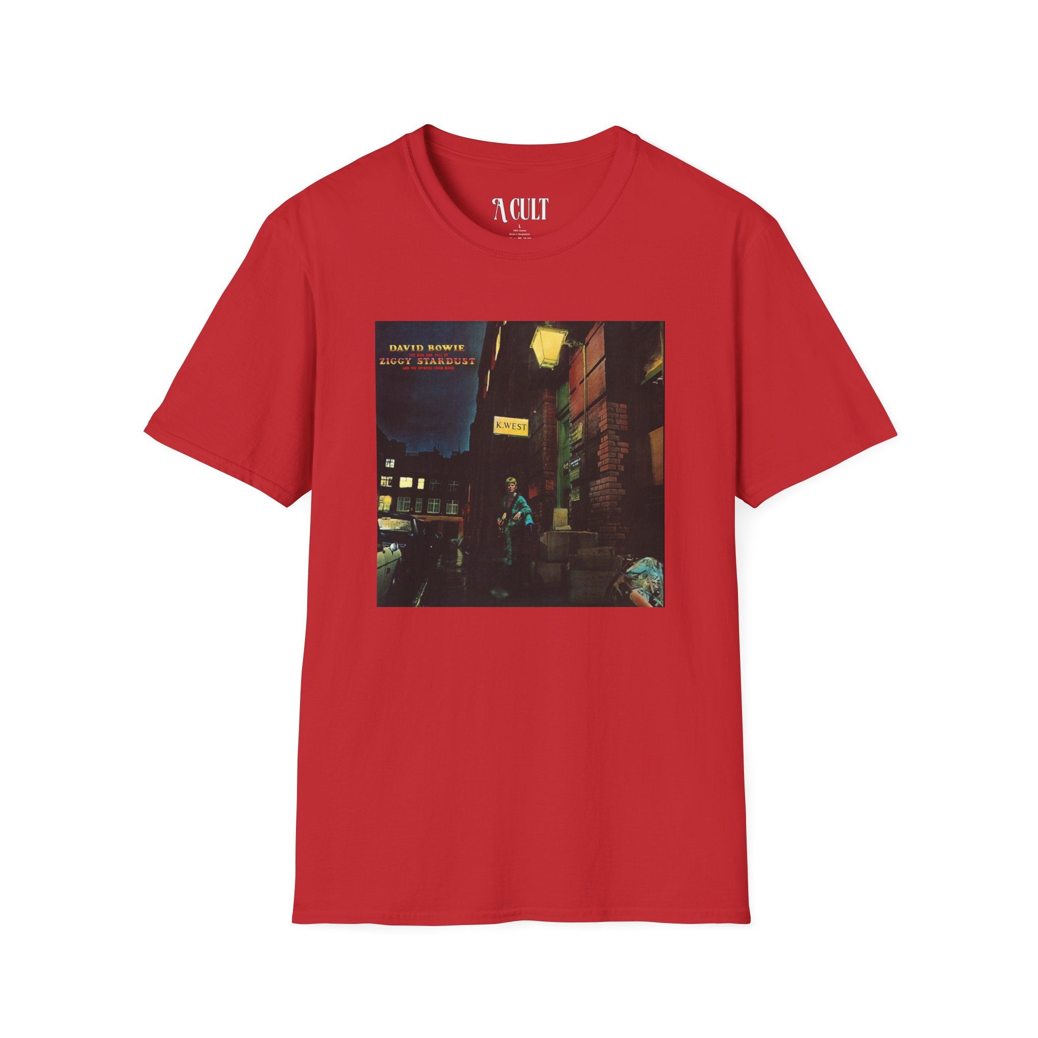 David Bowie - Ziggy - Unisex Soft-Style T-Shirt
