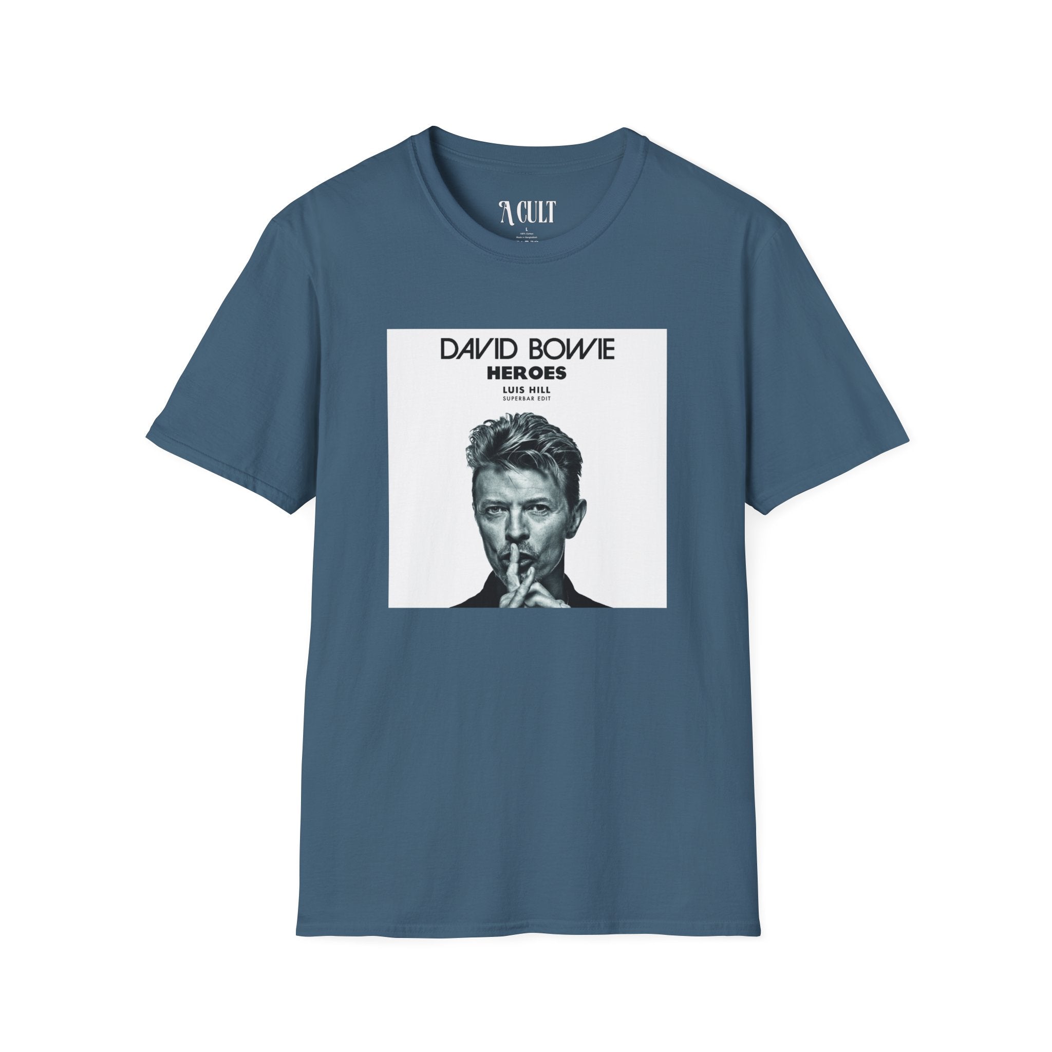 David Bowie - Heroes - Unisex Soft-Style T-Shirt