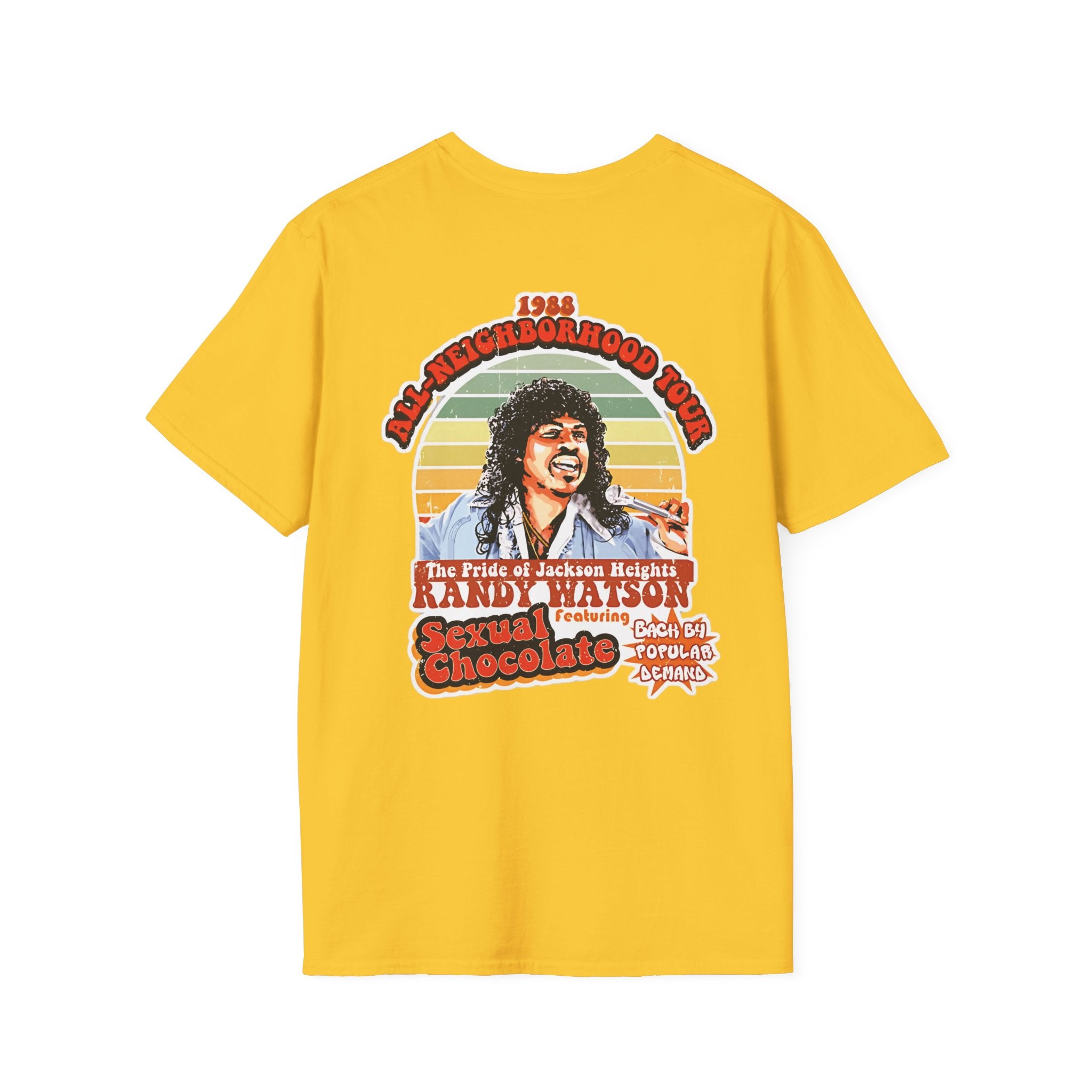 Coming To America - Randy & Chocolate - Unisex Soft-Style T-Shirt