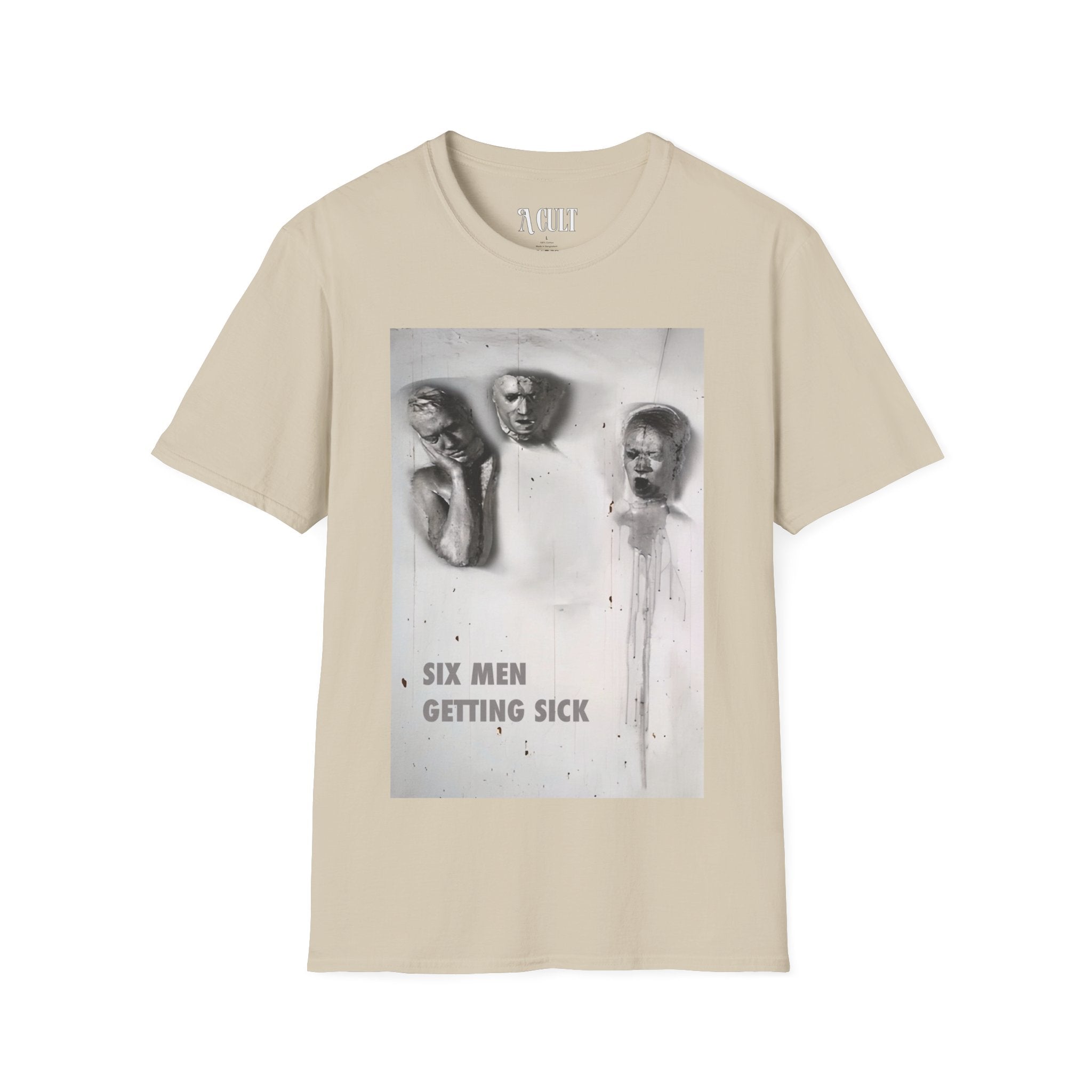 David Lynch - Six Men Getting Sick - Unisex Soft-Style T-Shirt