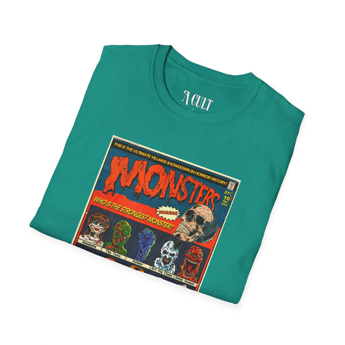 Monsters - Ultimate Villains - Unisex Soft-Style T-Shirt