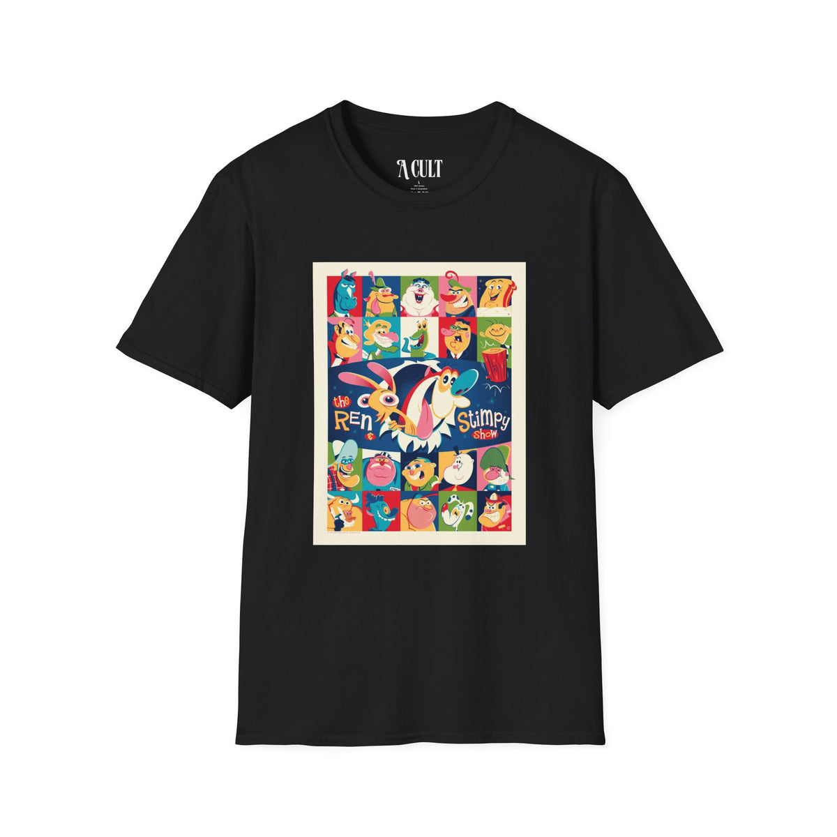Ren And Stimpy - The Show - Unisex Soft-Style T-Shirt