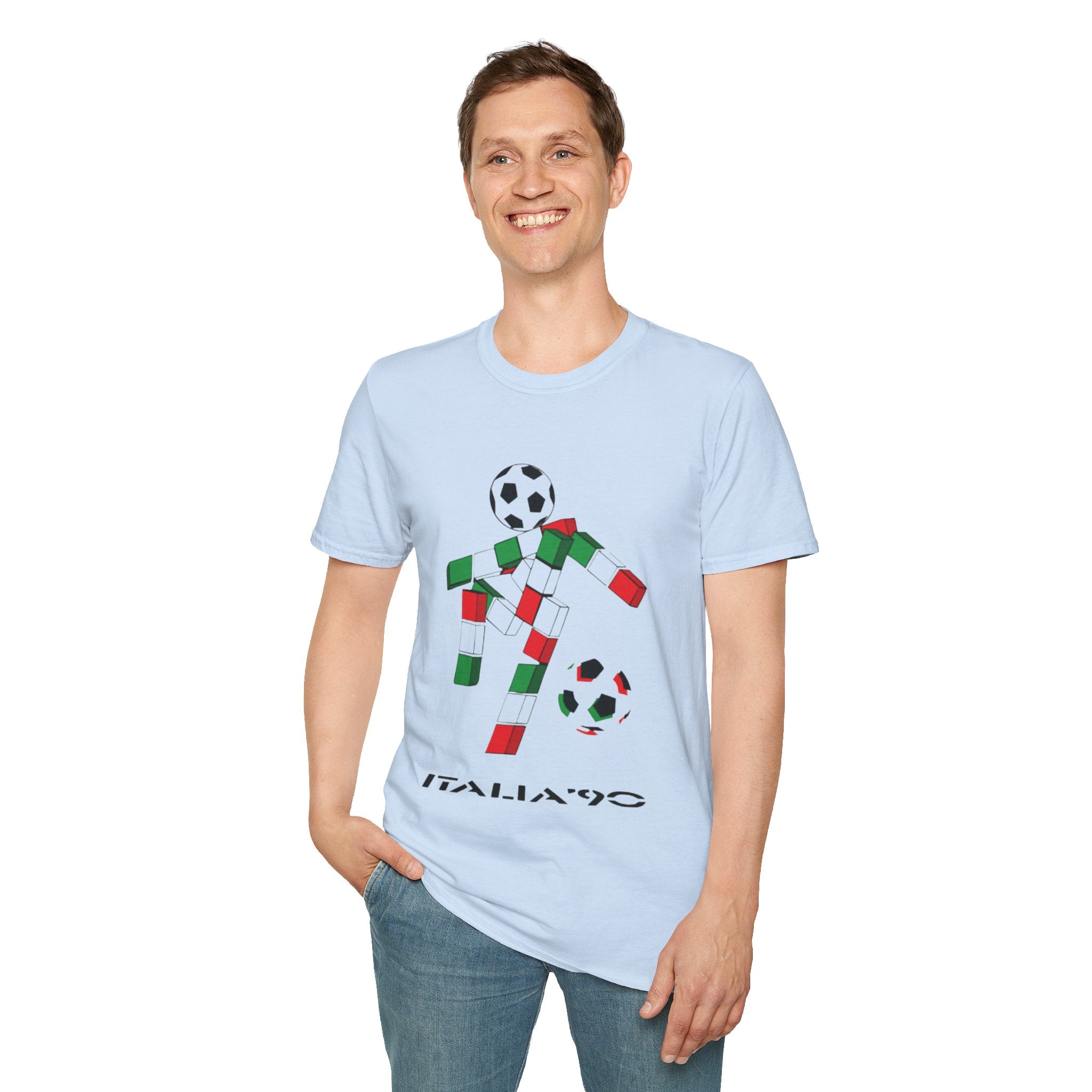 World Cup - Italia 1990 - Ciao Control - Unisex Soft-Style T-Shirt