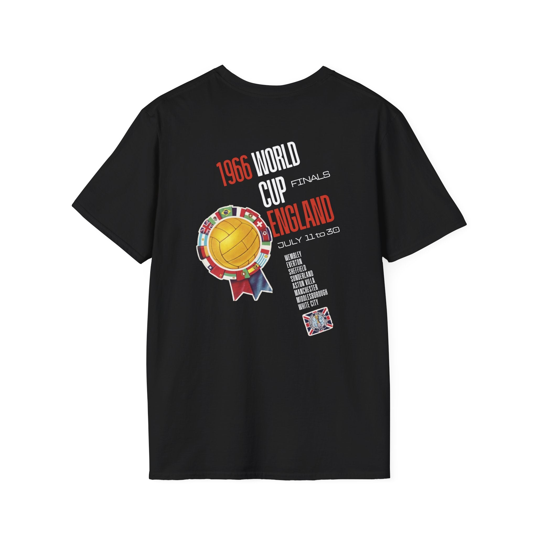 World Cup - England 1966 - Willie - Unisex Soft-Style T-Shirt