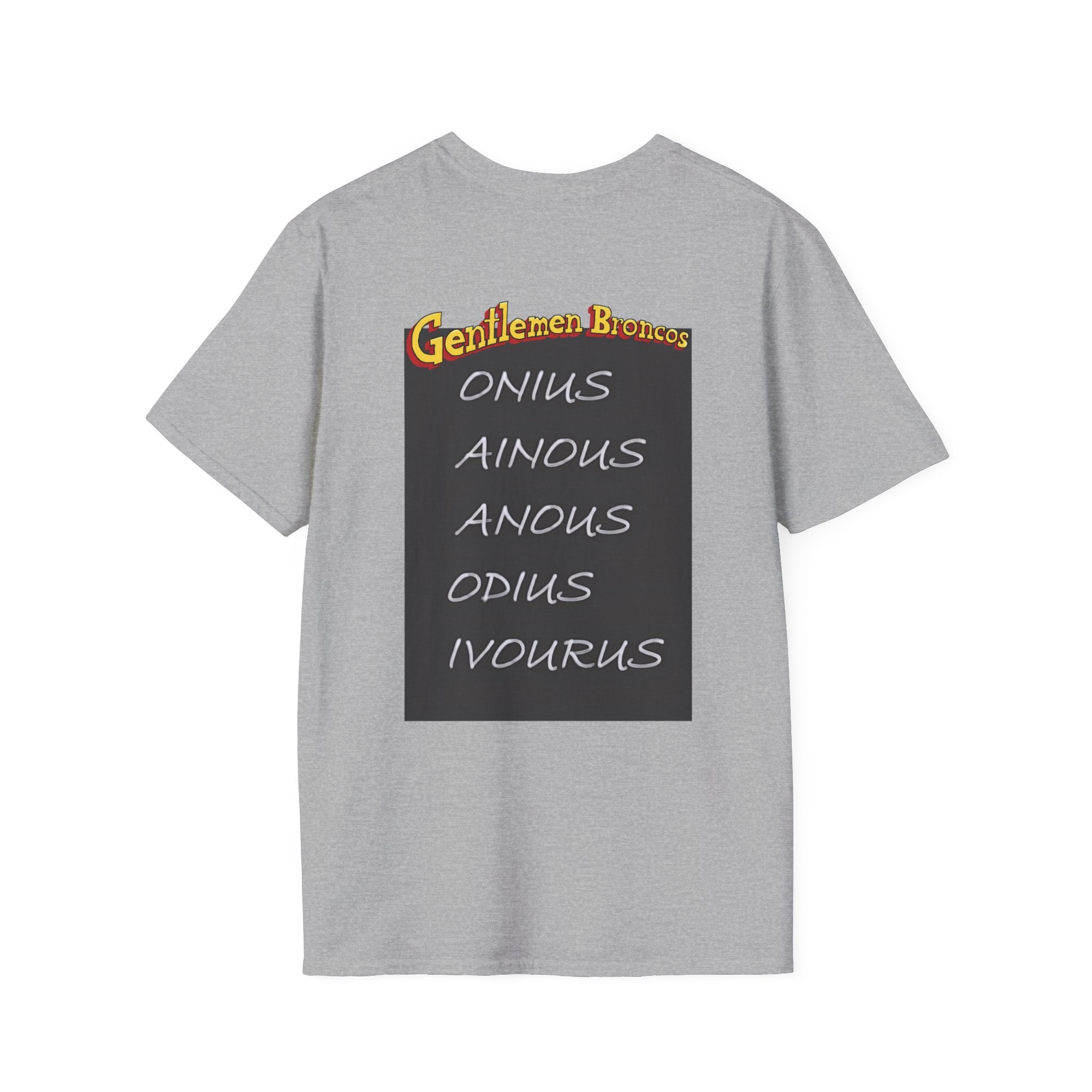 Gentlemen Broncos - Onius - Unisex Soft-Style T-Shirt