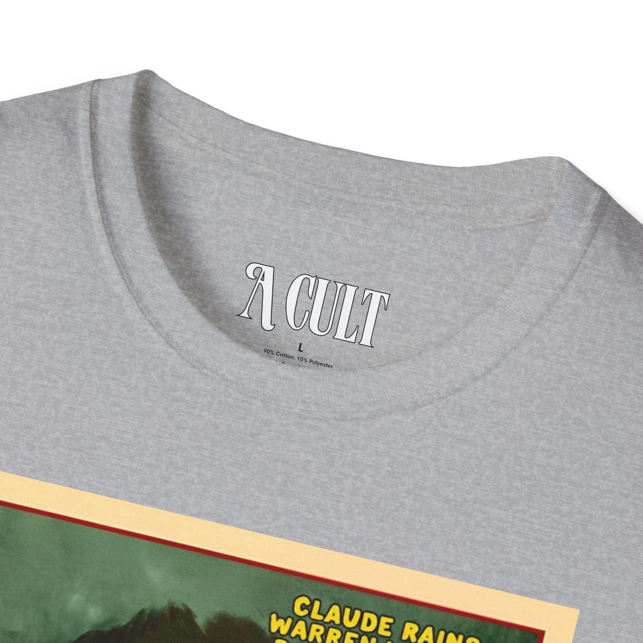 The Wolf Man - Face - Unisex Soft-Style T-Shirt