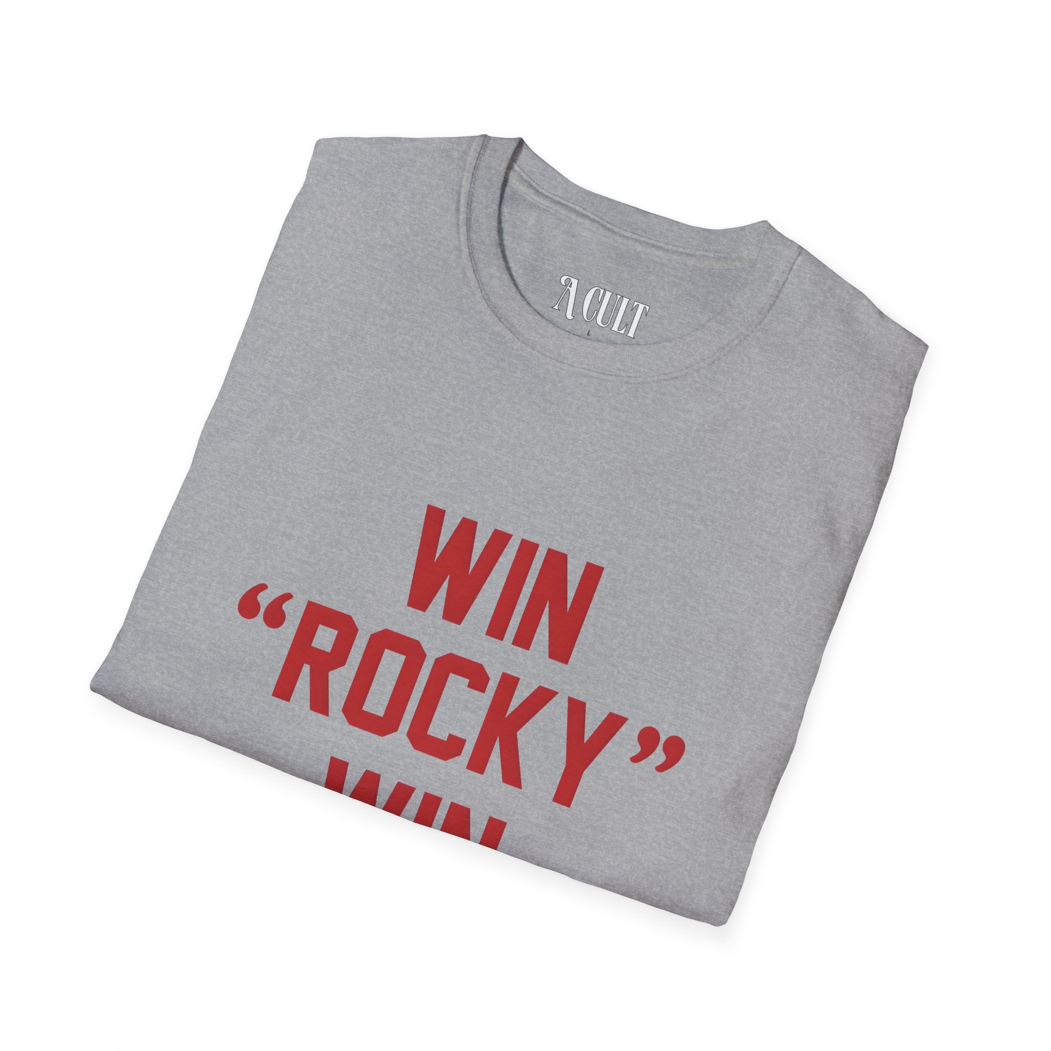 Rocky - Win Rocky Win - Unisex Soft-Style T-Shirt