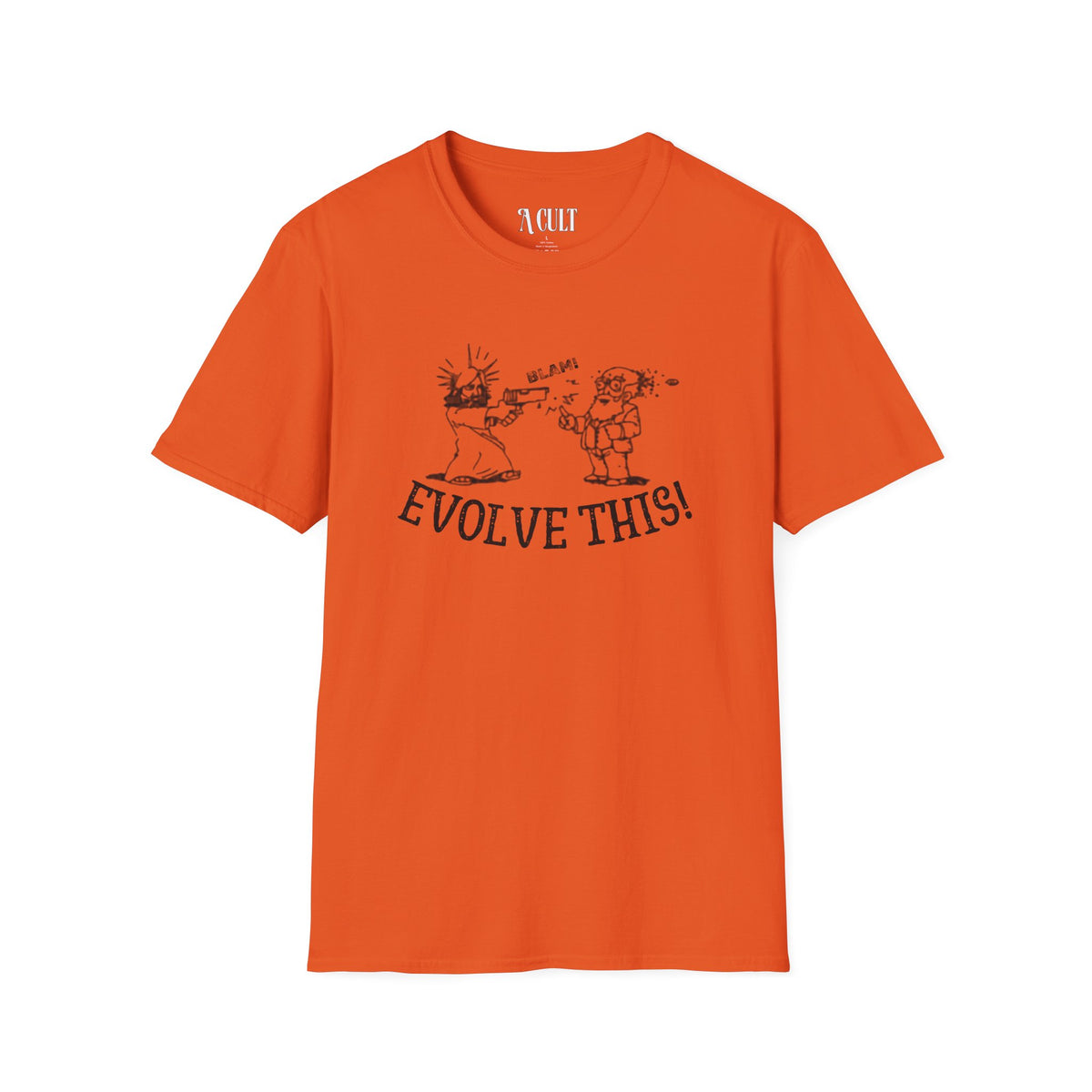 Paul Rudd & Kristen Wiig - Evolve This - Unisex Soft-Style T-Shirt