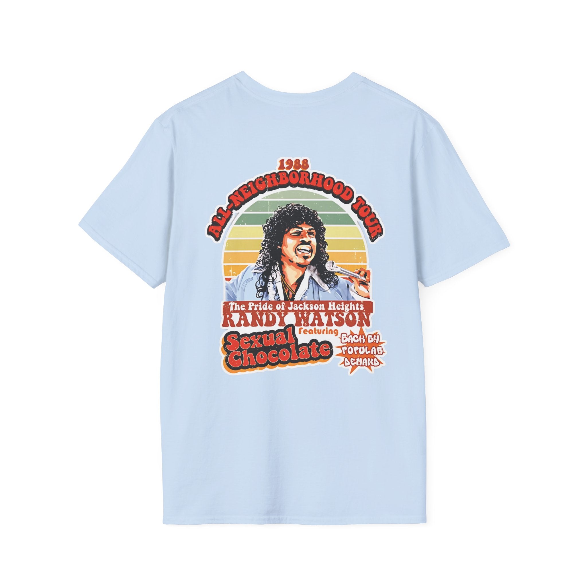 Coming To America - Randy & Chocolate - Unisex Soft-Style T-Shirt