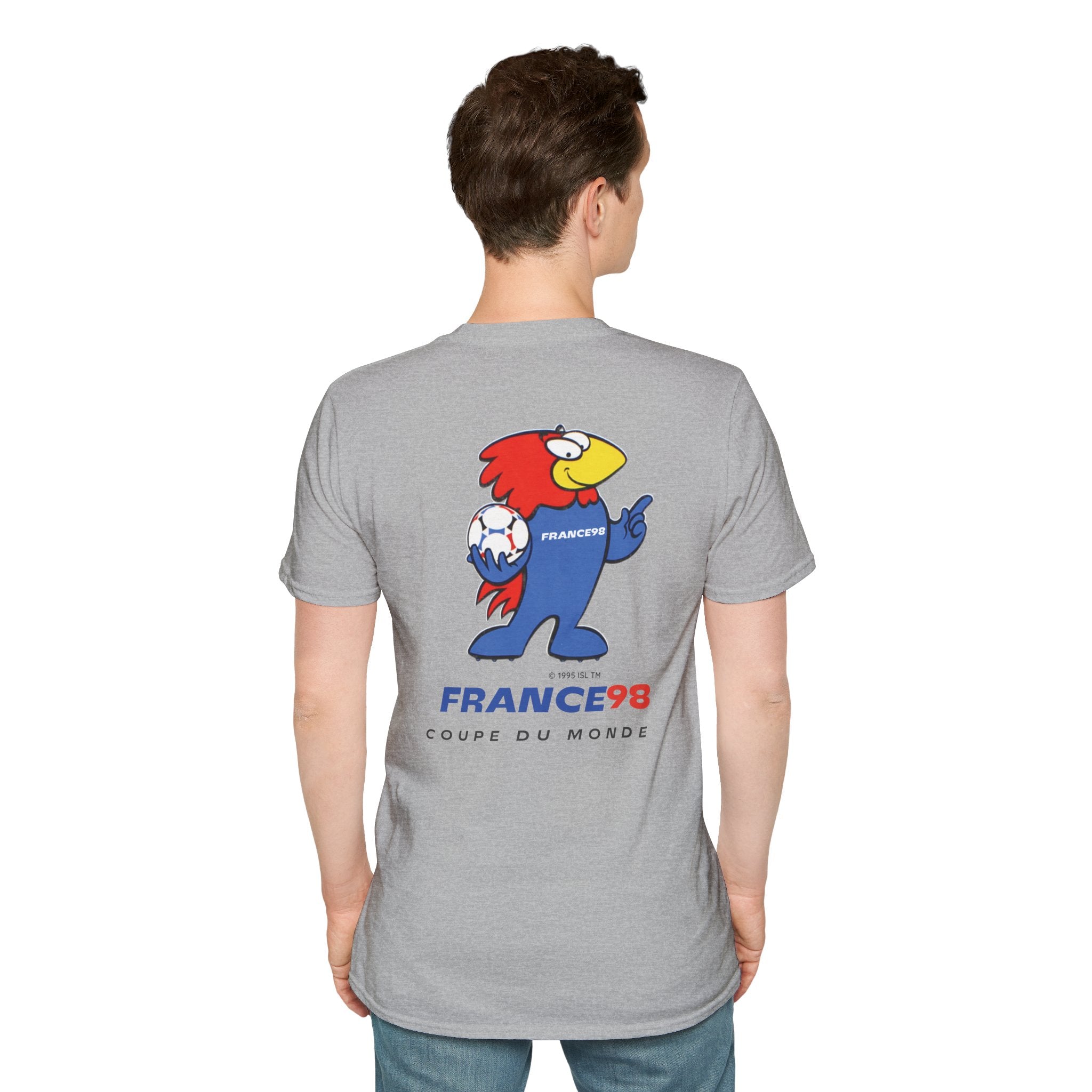 World Cup - France 1998 - Footix - Unisex Soft-Style T-Shirt