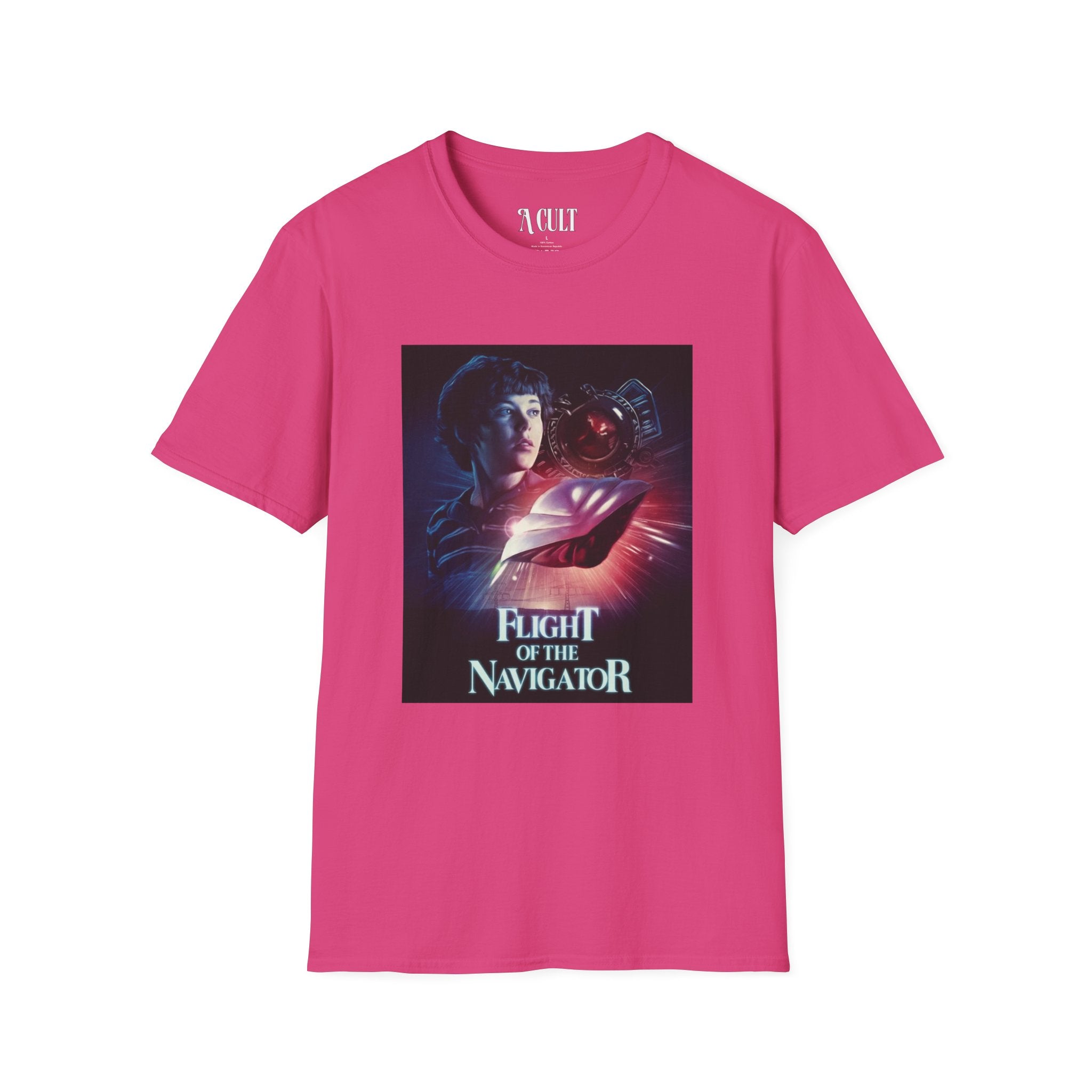 Flight of the Navigator - DVD Cover - Unisex Soft-Style T-Shirt