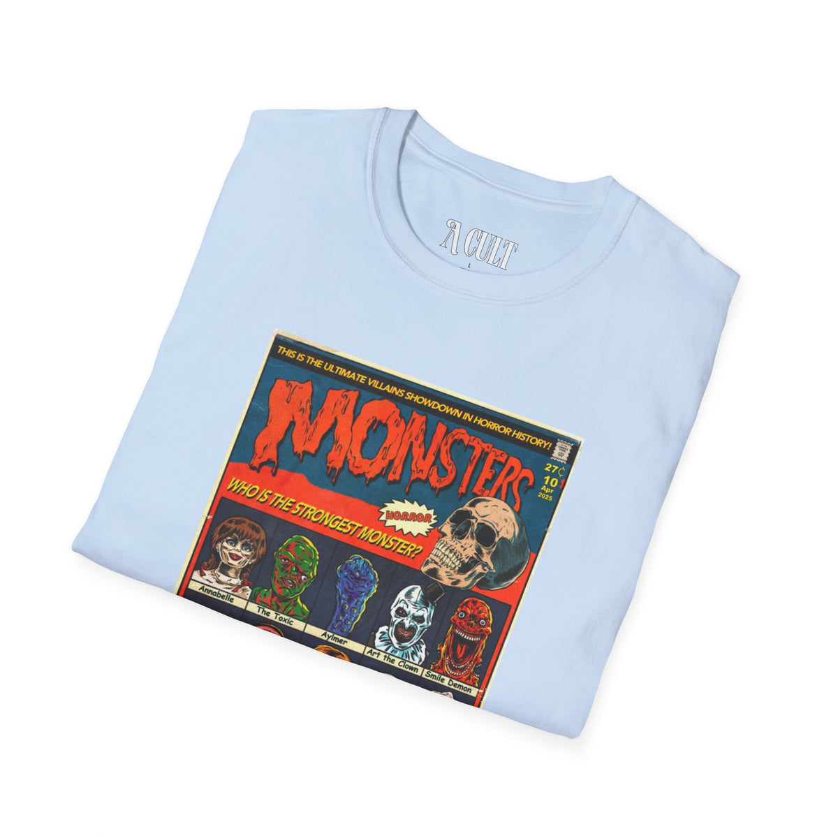 Monsters - Ultimate Villains - Unisex Soft-Style T-Shirt