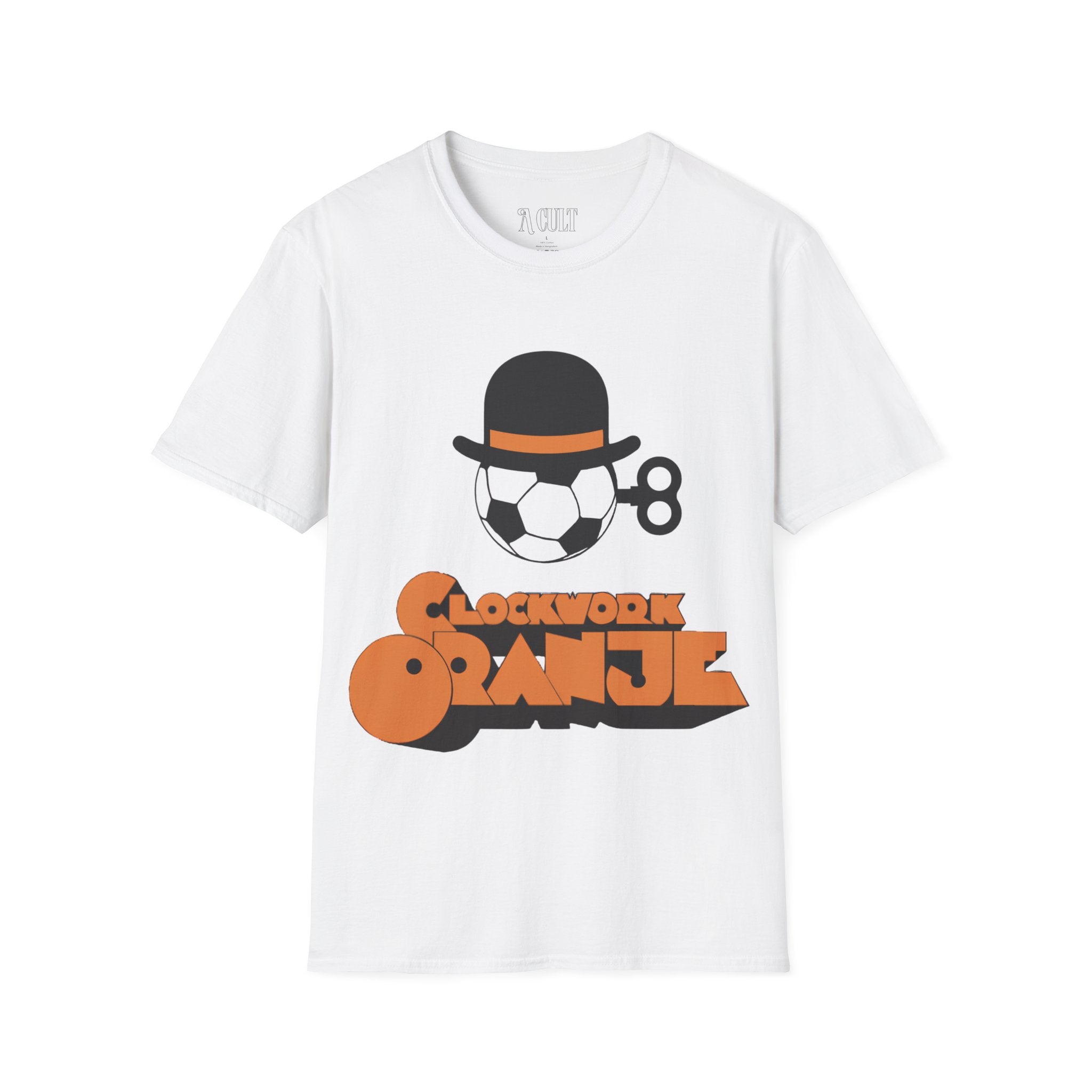 World Cup - Netherlands - Clockwork Oranje - Unisex Soft-Style T-Shirt