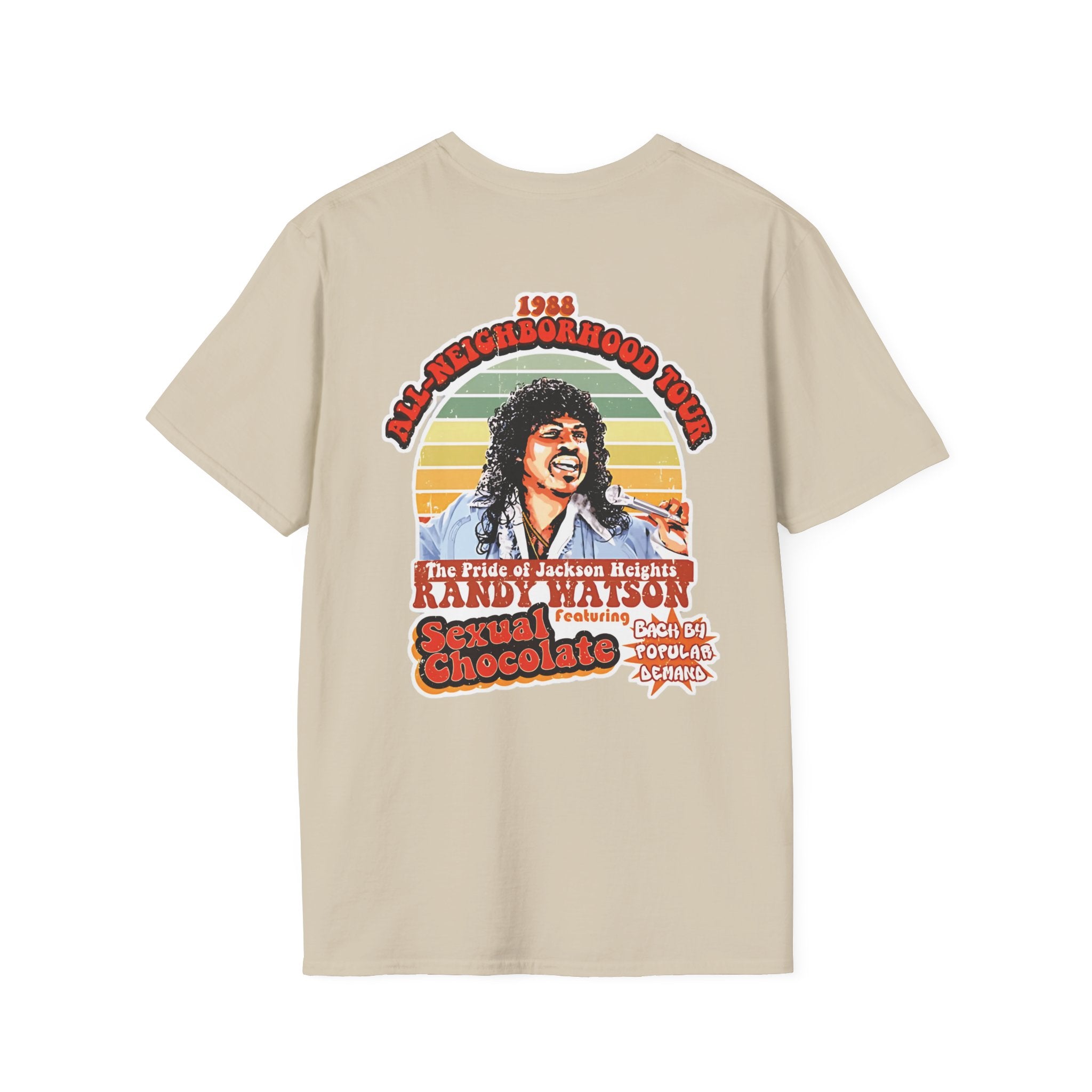 Coming To America - Randy & Chocolate - Unisex Soft-Style T-Shirt