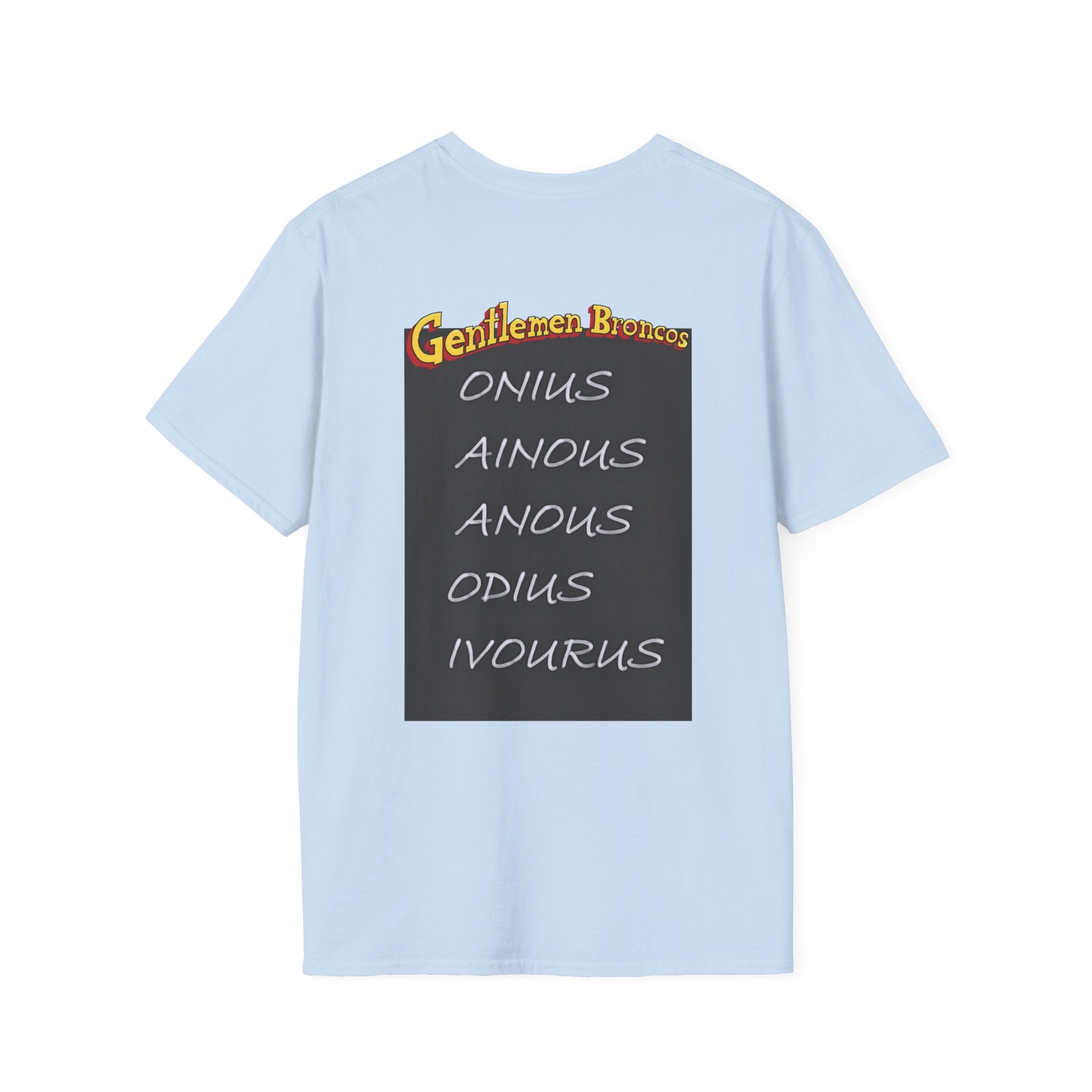 Gentlemen Broncos - Onius - Unisex Soft-Style T-Shirt