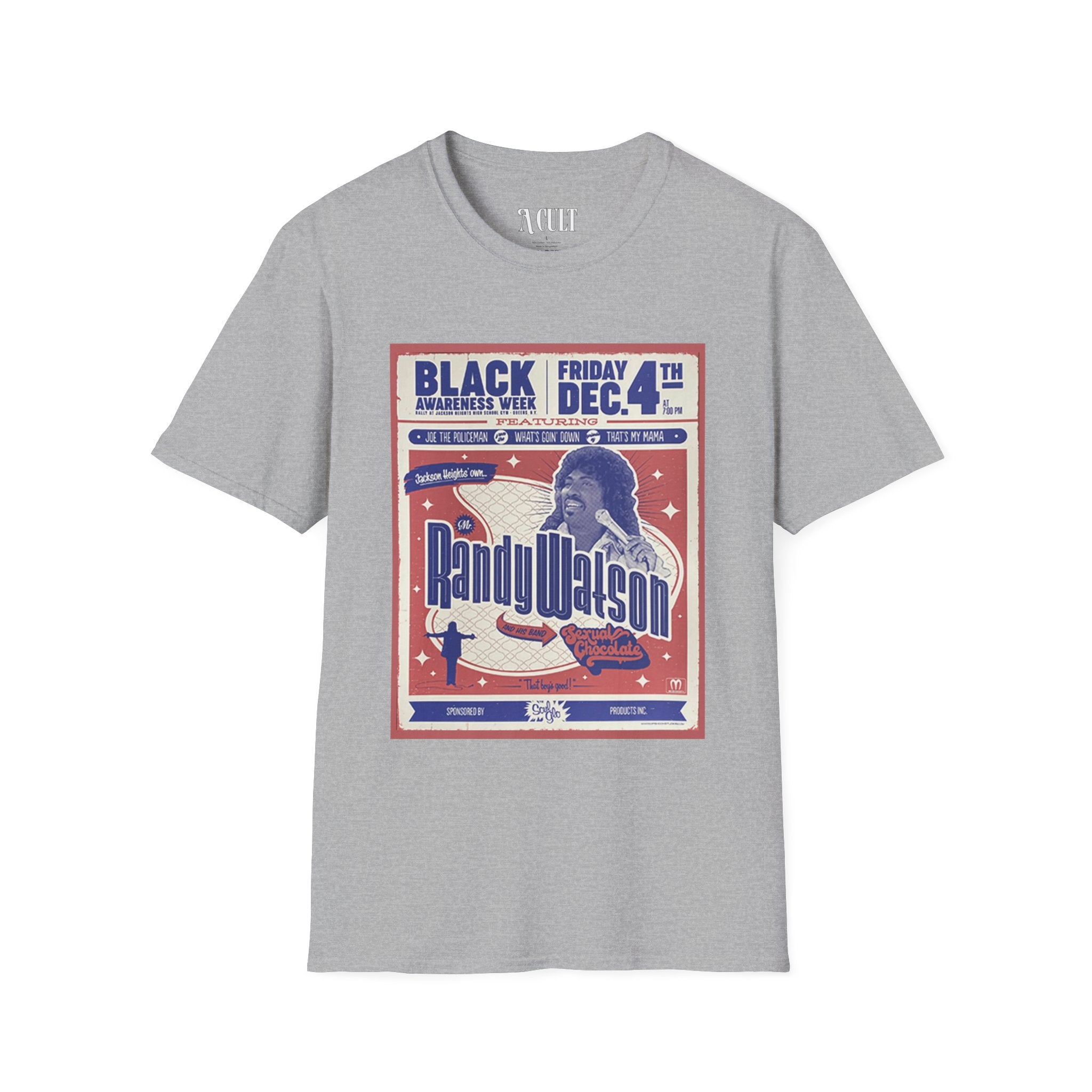 Coming To America - Randy Watson Concert - Unisex Soft-Style T-Shirt