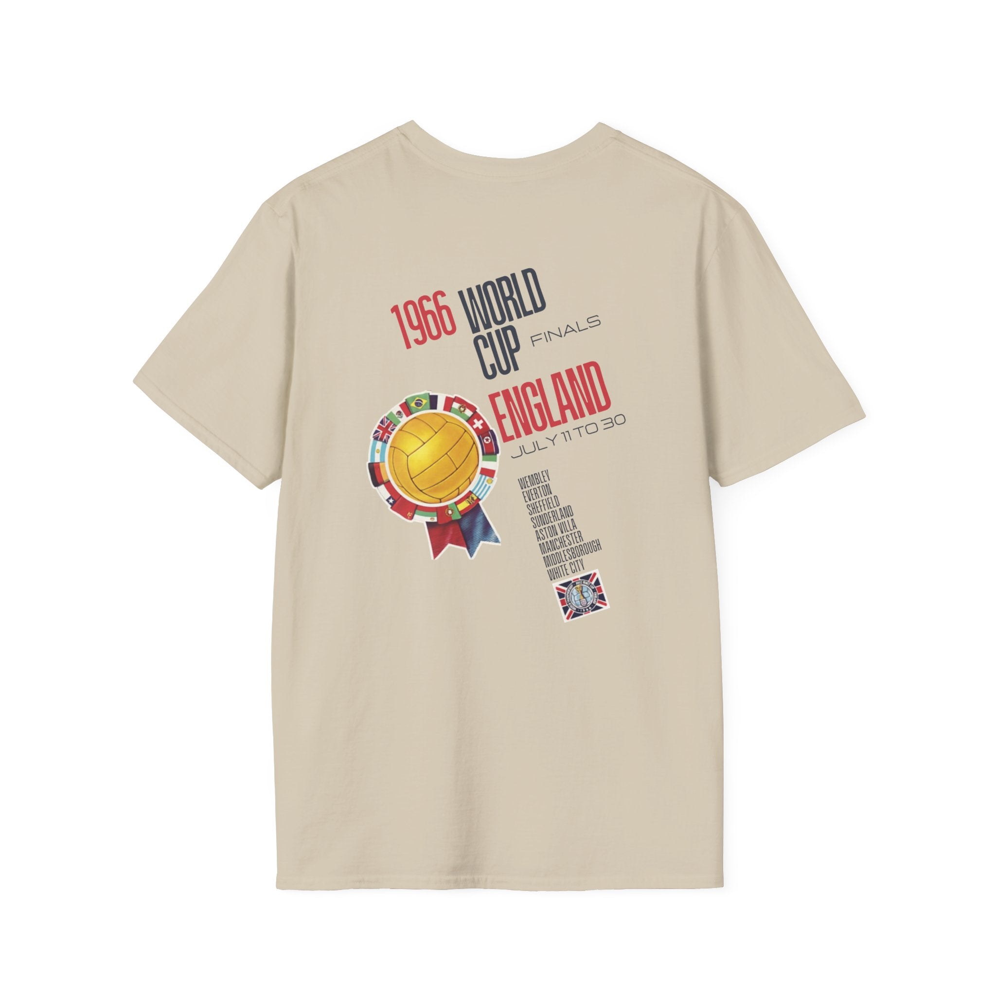 World Cup - England 1966 - Willie - Unisex Soft-Style T-Shirt