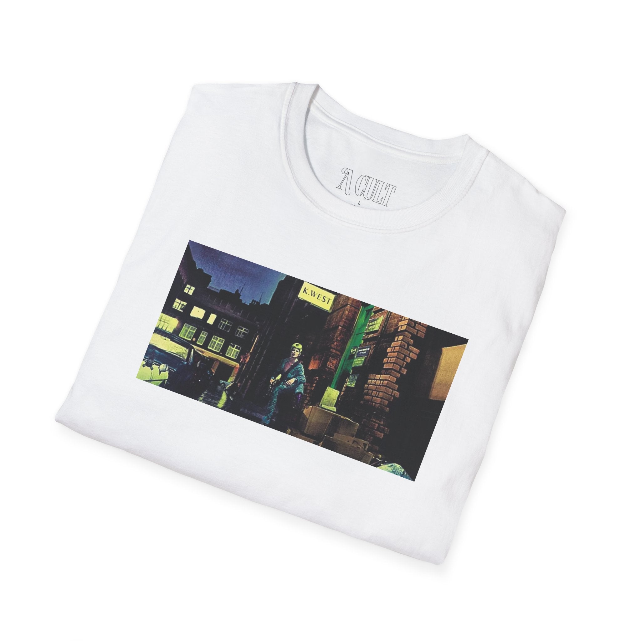 David Bowie - K.West - Unisex Soft-Style T-Shirt