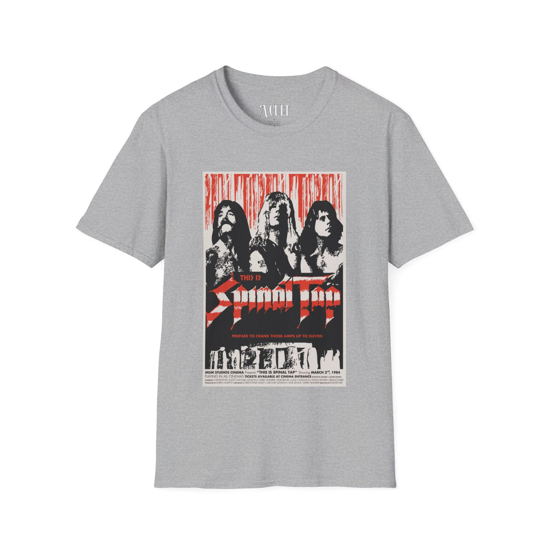 Spinal Tap - Amps Up - Unisex Soft-Style T-Shirt