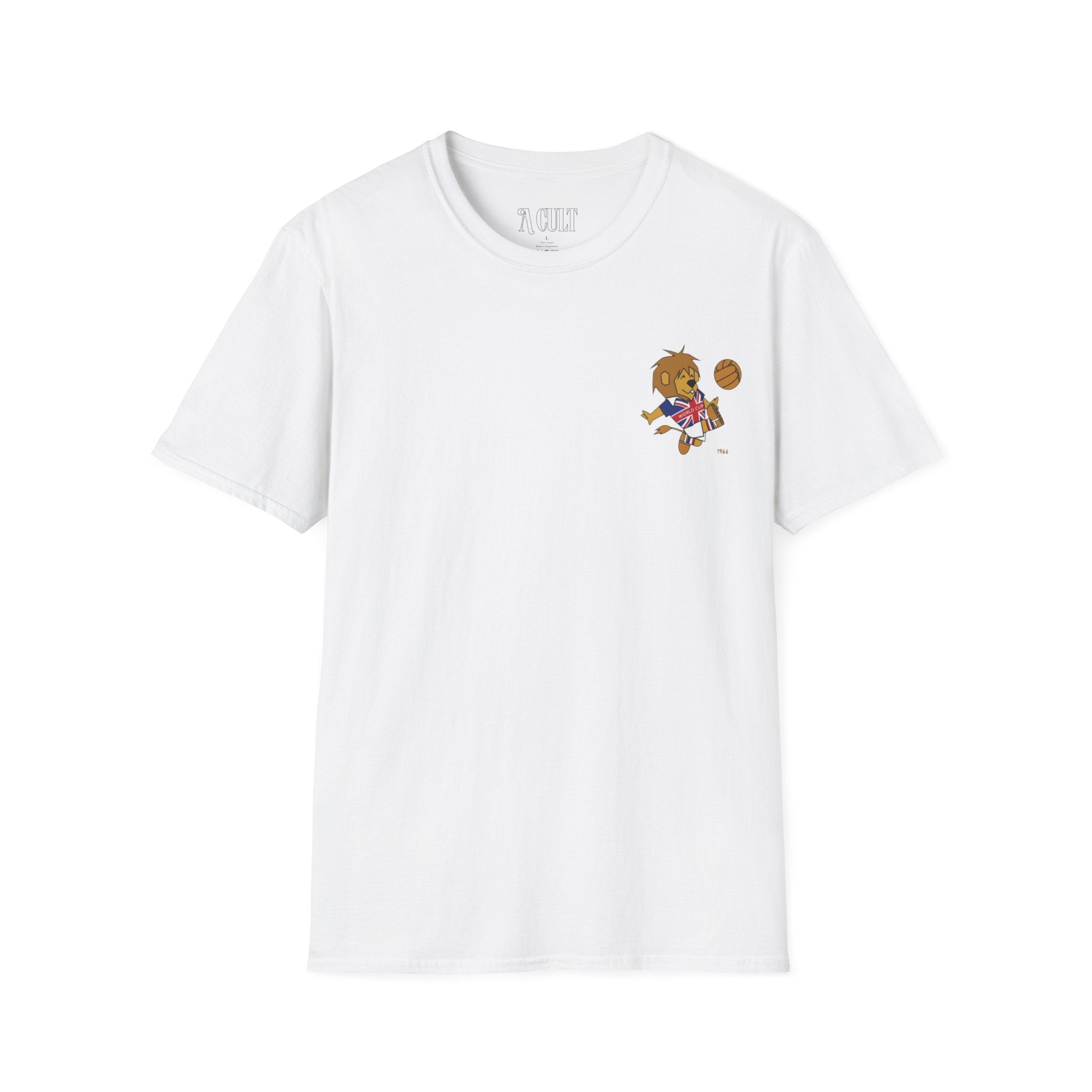 World Cup - England 1966 - Willie - Unisex Soft-Style T-Shirt