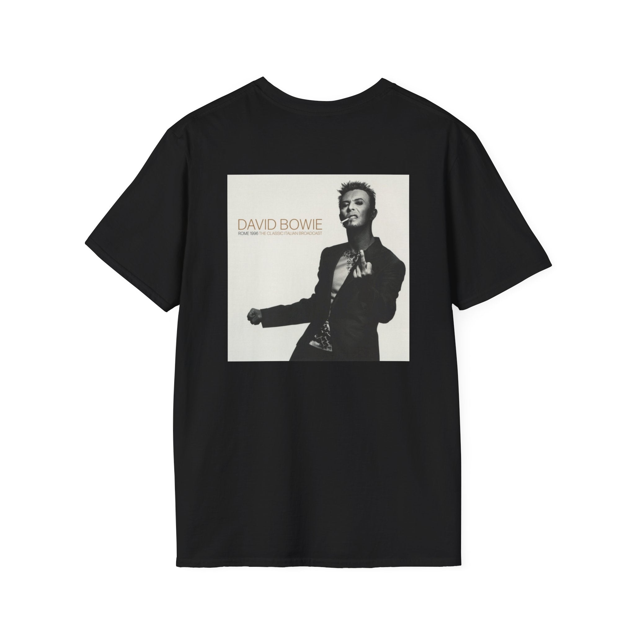 David Bowie - Rome 1996 - Unisex Soft-Style T-Shirt