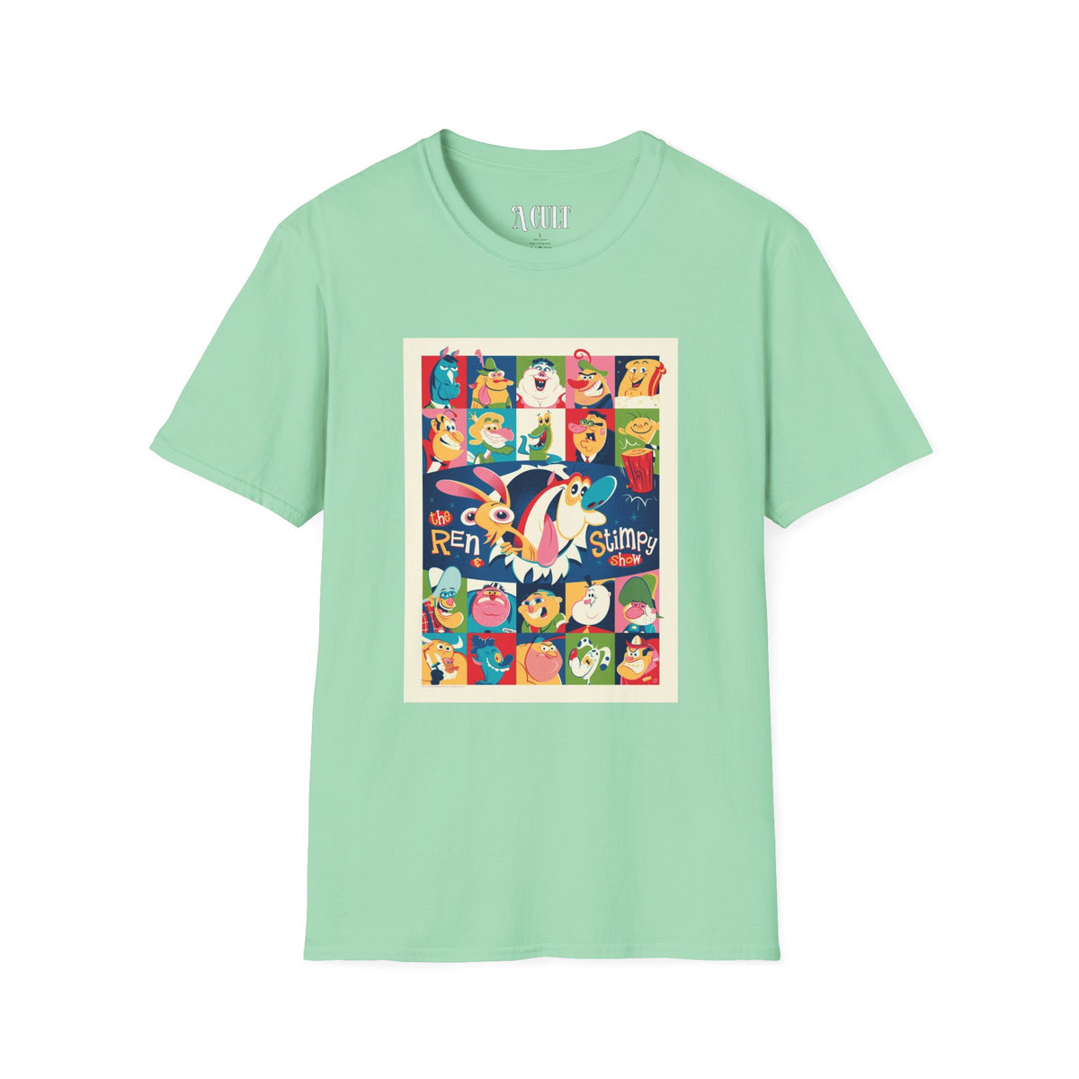 Ren And Stimpy - The Show - Unisex Soft-Style T-Shirt