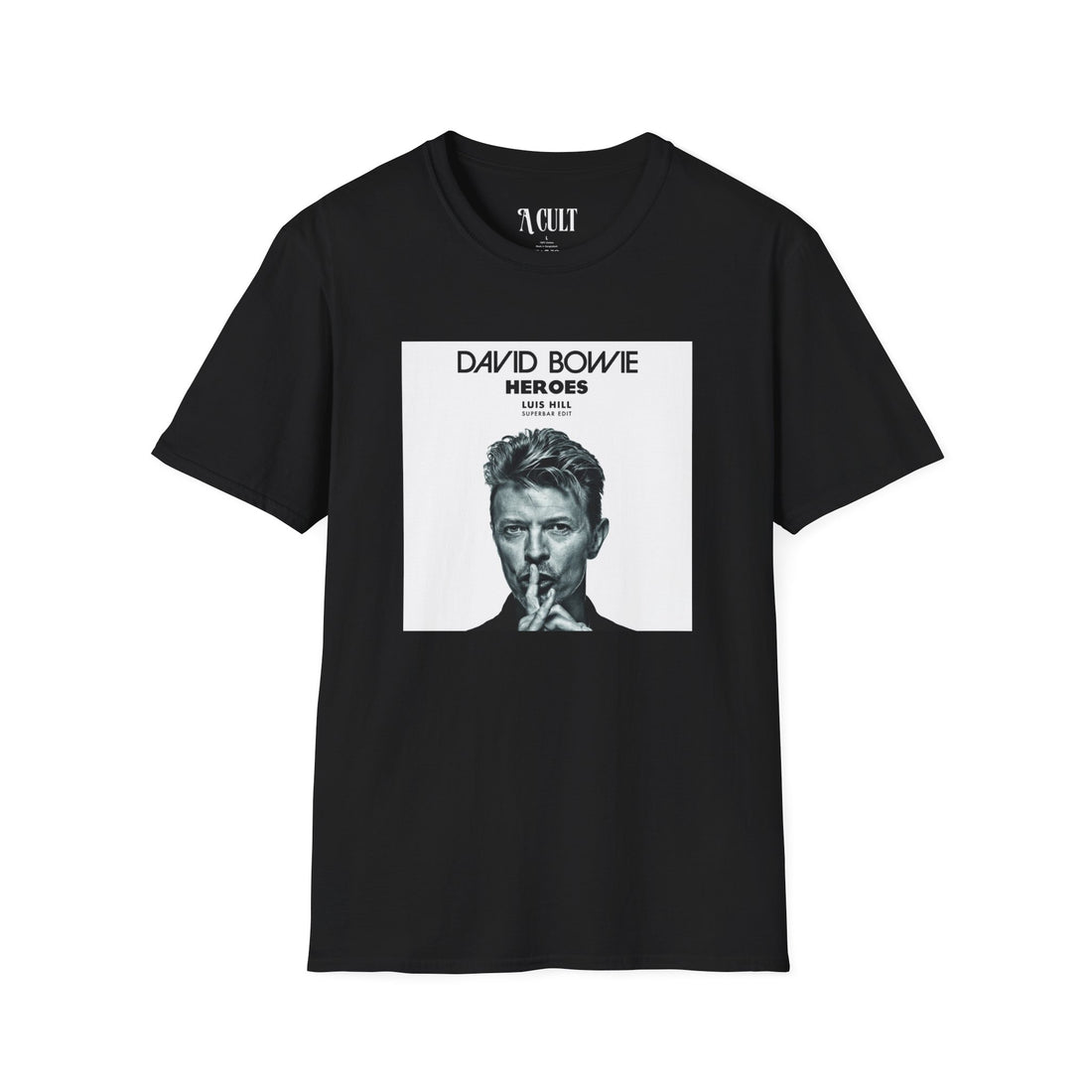 David Bowie - Heroes - Unisex Soft-Style T-Shirt