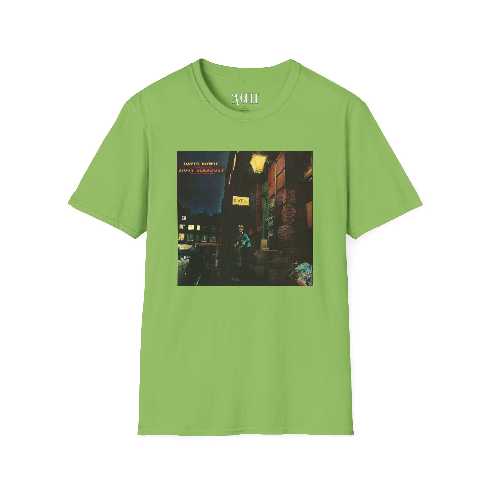 David Bowie - Ziggy - Unisex Soft-Style T-Shirt