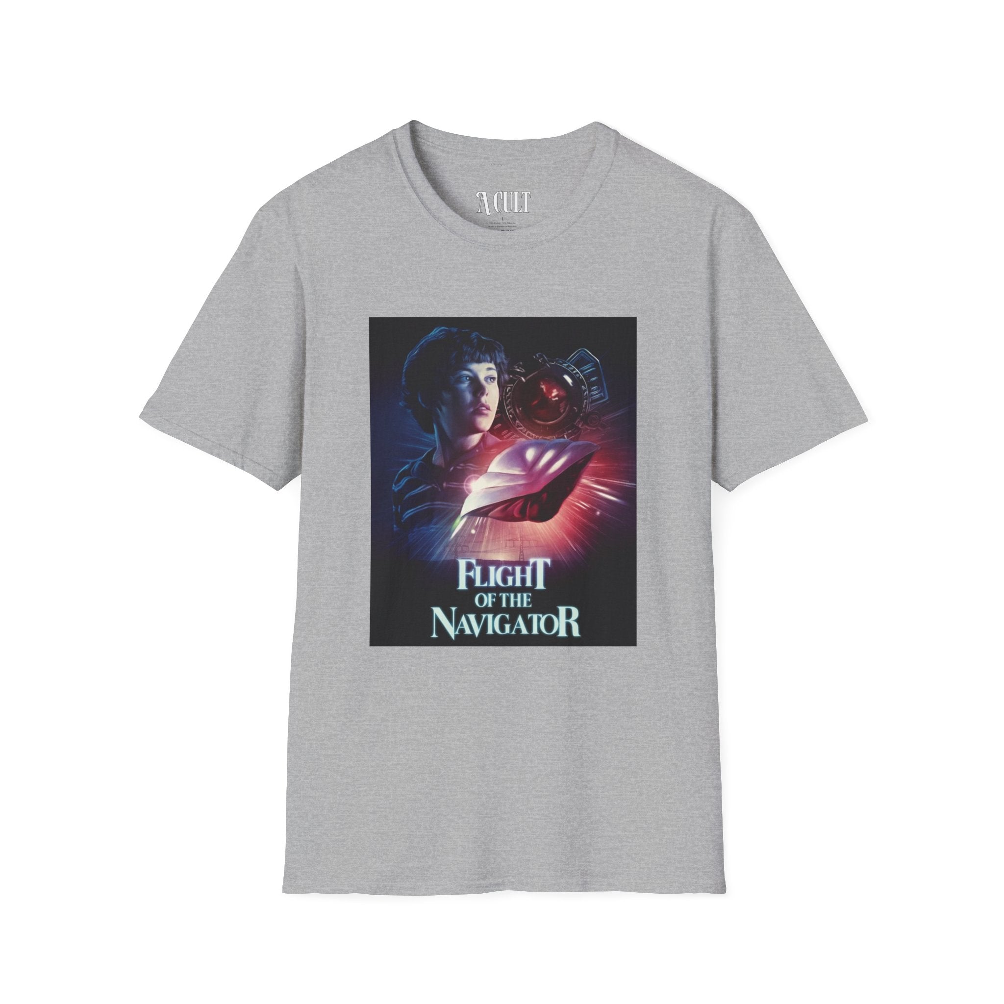 Flight of the Navigator - DVD Cover - Unisex Soft-Style T-Shirt