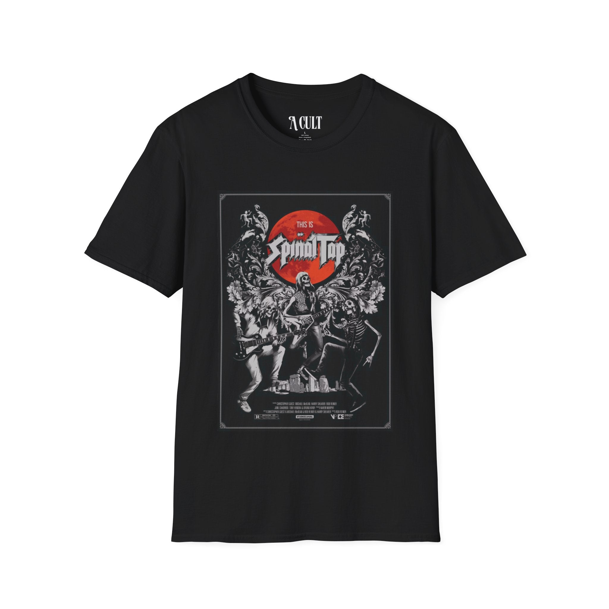 Spinal Tap - Skeleton - Unisex Soft-Style T-Shirt