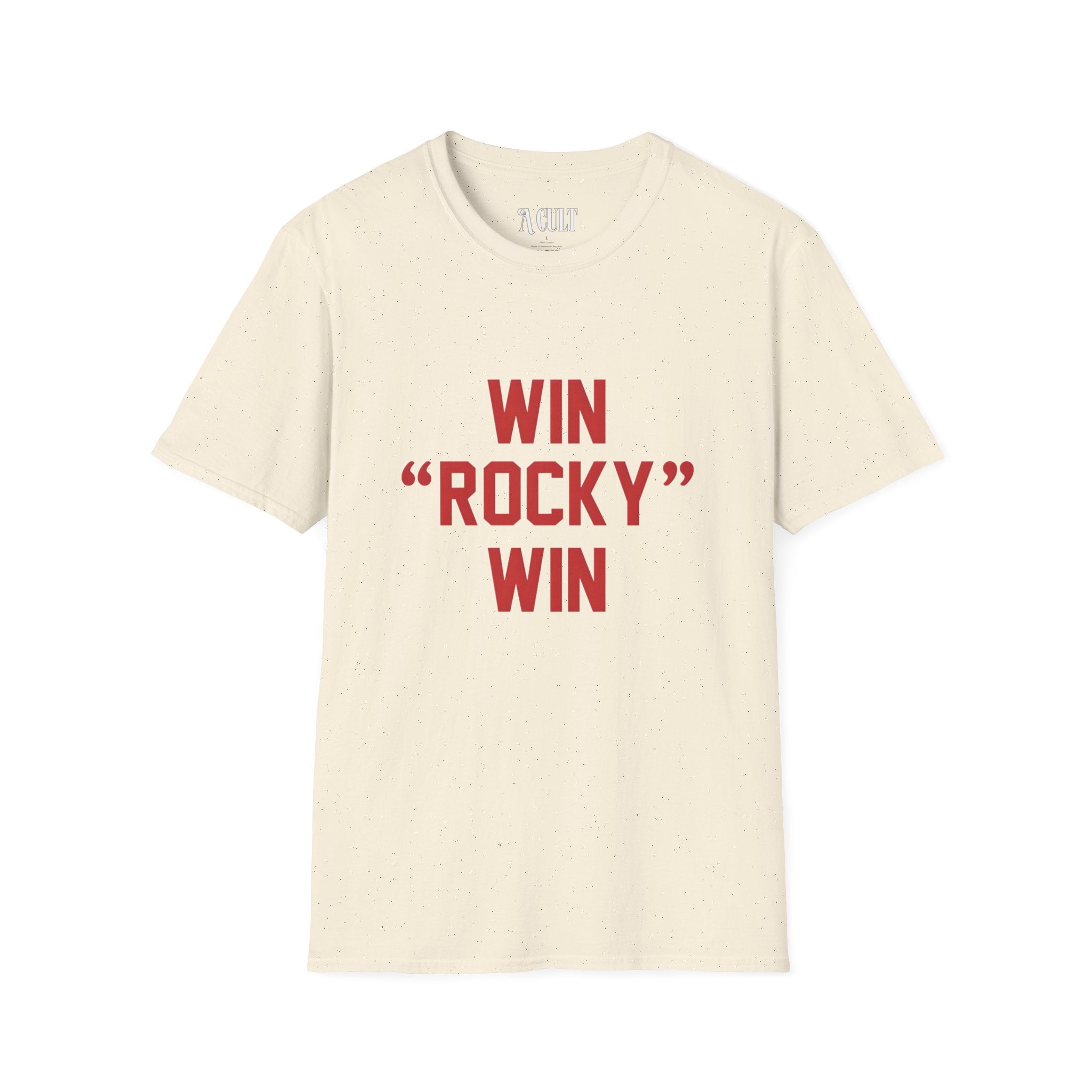Rocky - Win Rocky Win - Unisex Soft-Style T-Shirt