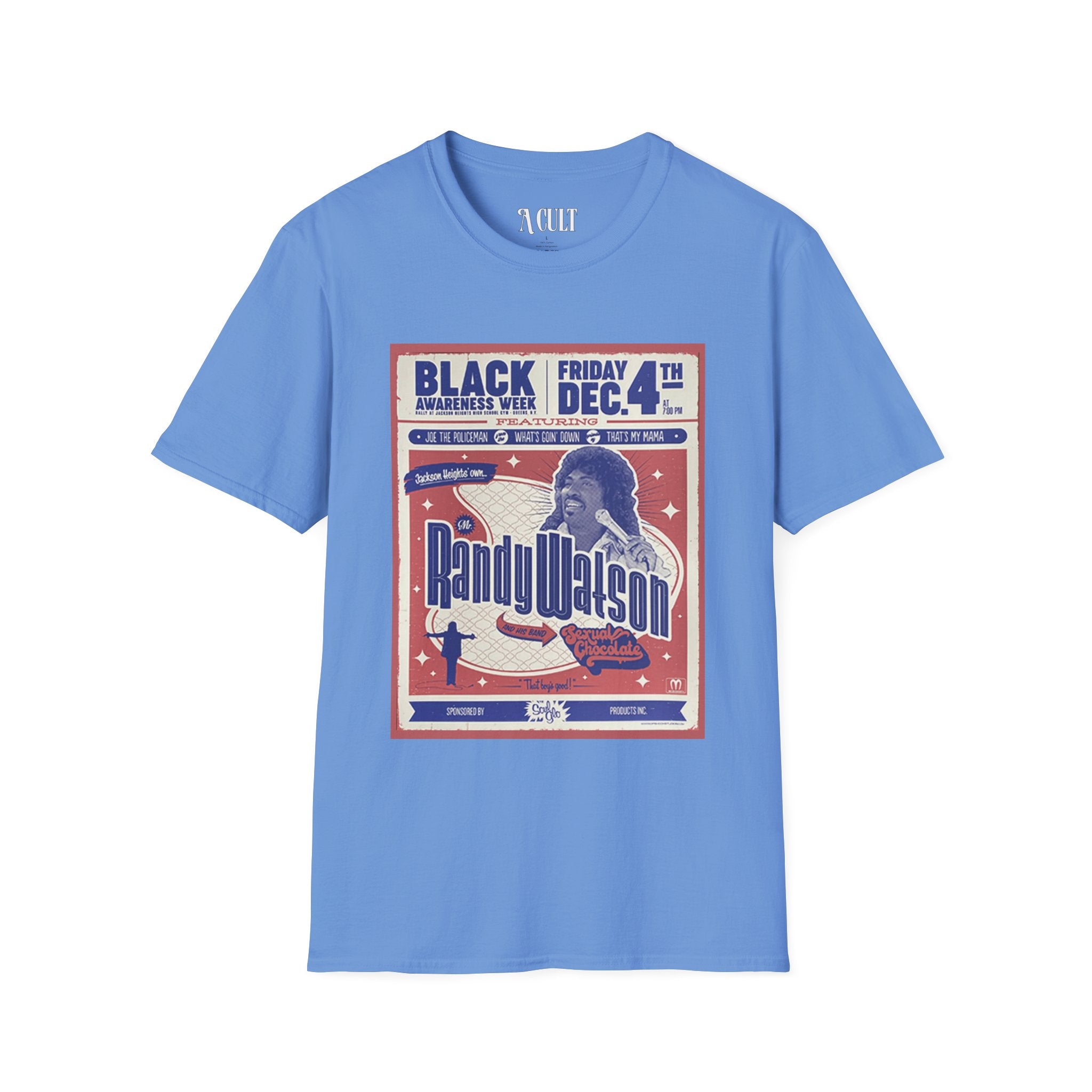 Coming To America - Randy Watson Concert - Unisex Soft-Style T-Shirt